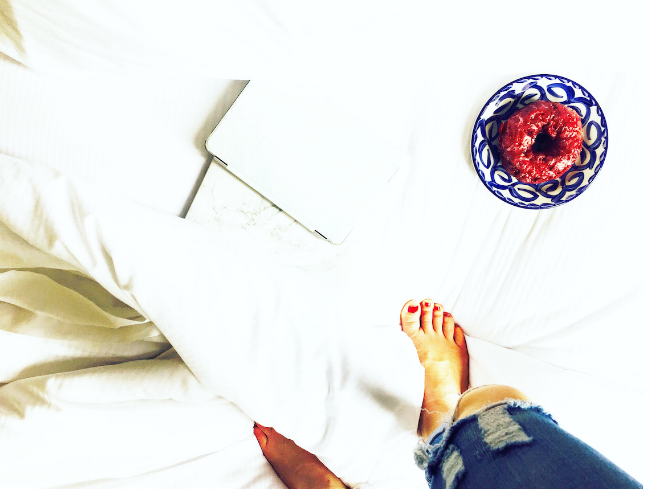 New Motto: Take time to enjoy the doughnuts. 
