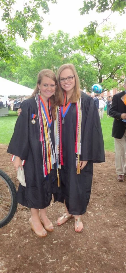 Graduation day with one of my best friends 