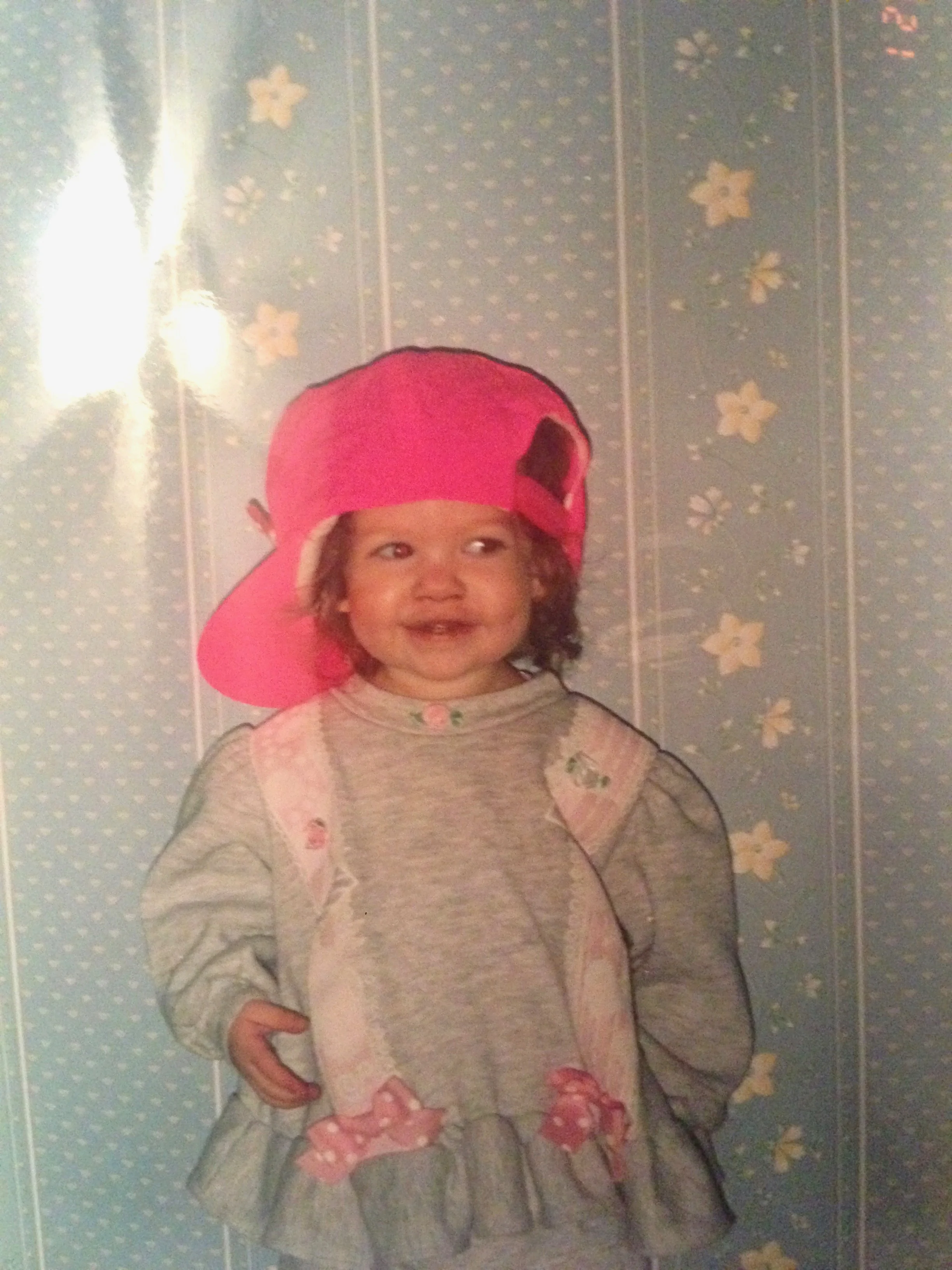 Guys, I'm cool whether I drink or not. Always have been-I mean look at the sideways hat! 