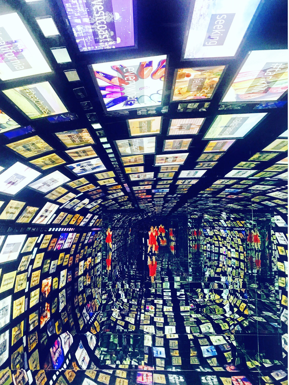 Literally me surrounded by my digital world--scary. 