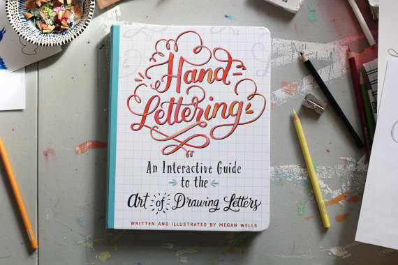 Hand-Lettering Book - $14.99