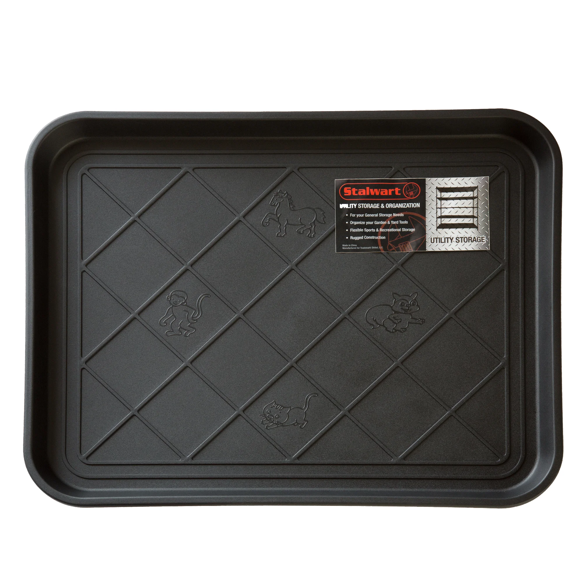 Stalwart Eco Friendly Utility Boot Tray Mat - 20 x 15 inches