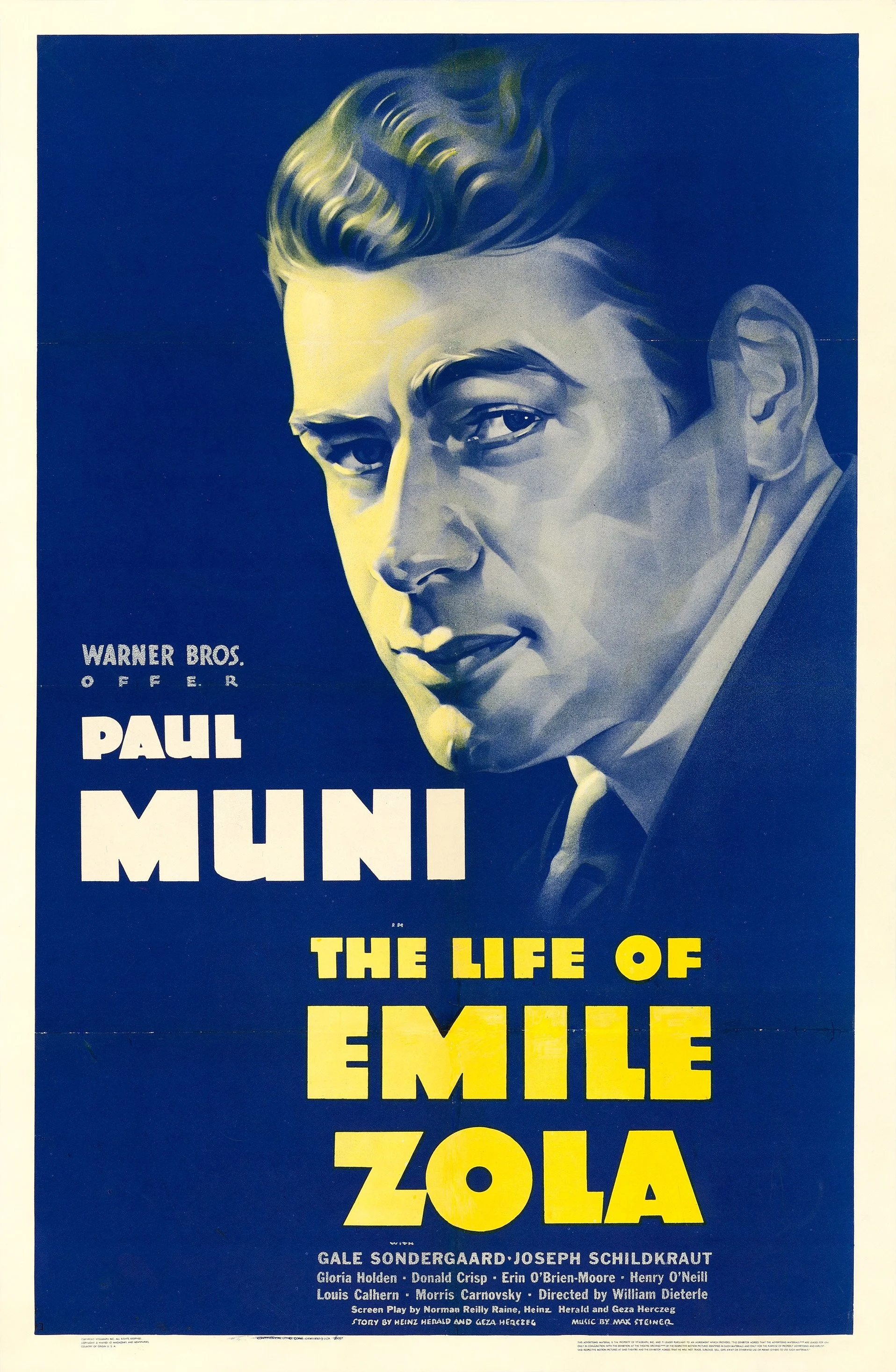 Jency Reviews: The Life of Emile Zola (1937) 