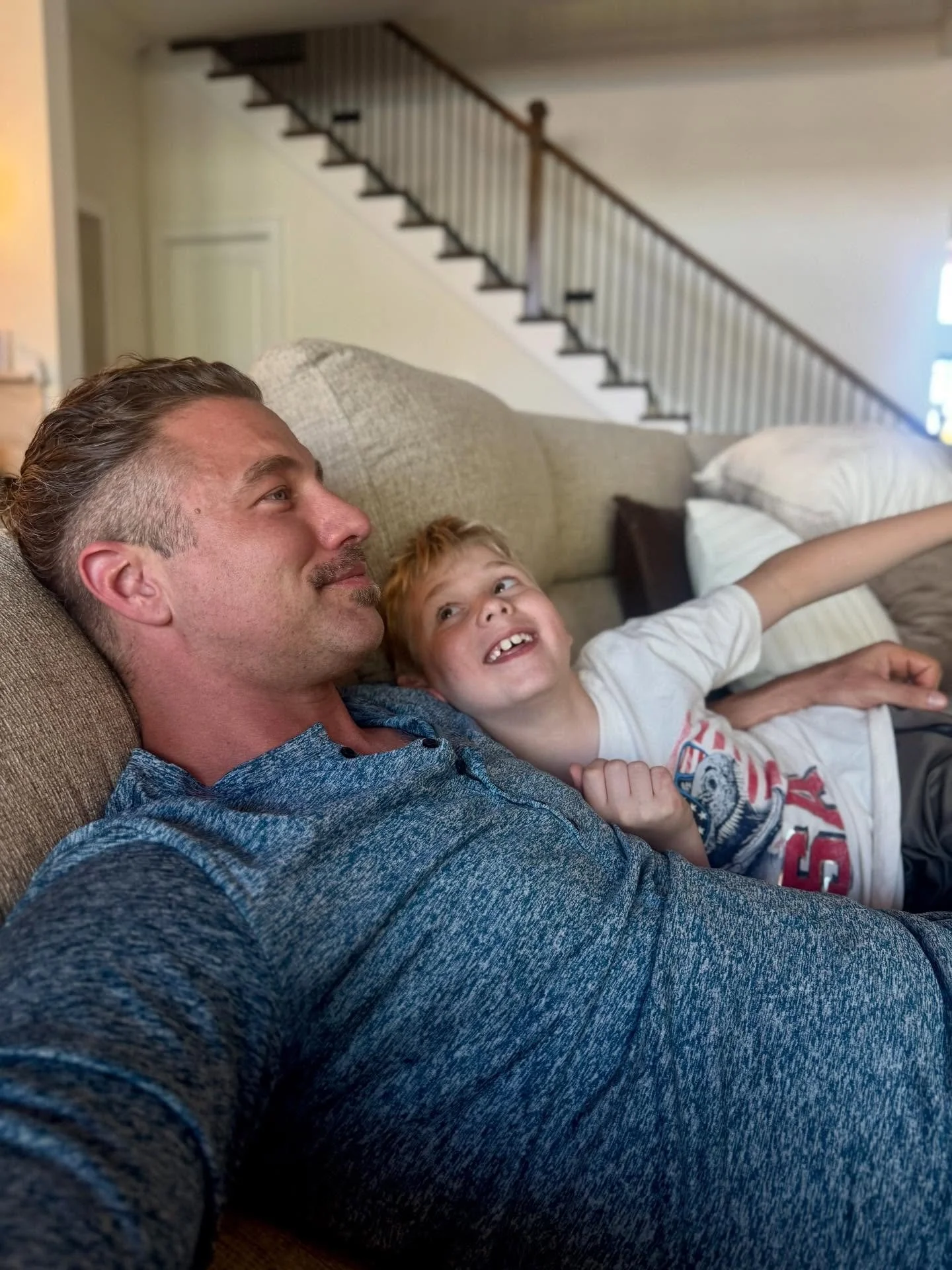 My boy spent the day with me while I was sick&hellip; and somehow, he made everything feel better.

No big moments, just him being there&mdash;checking on me, sitting close, making me laugh when I didn&rsquo;t feel like it.

Funny how the one you&rsq