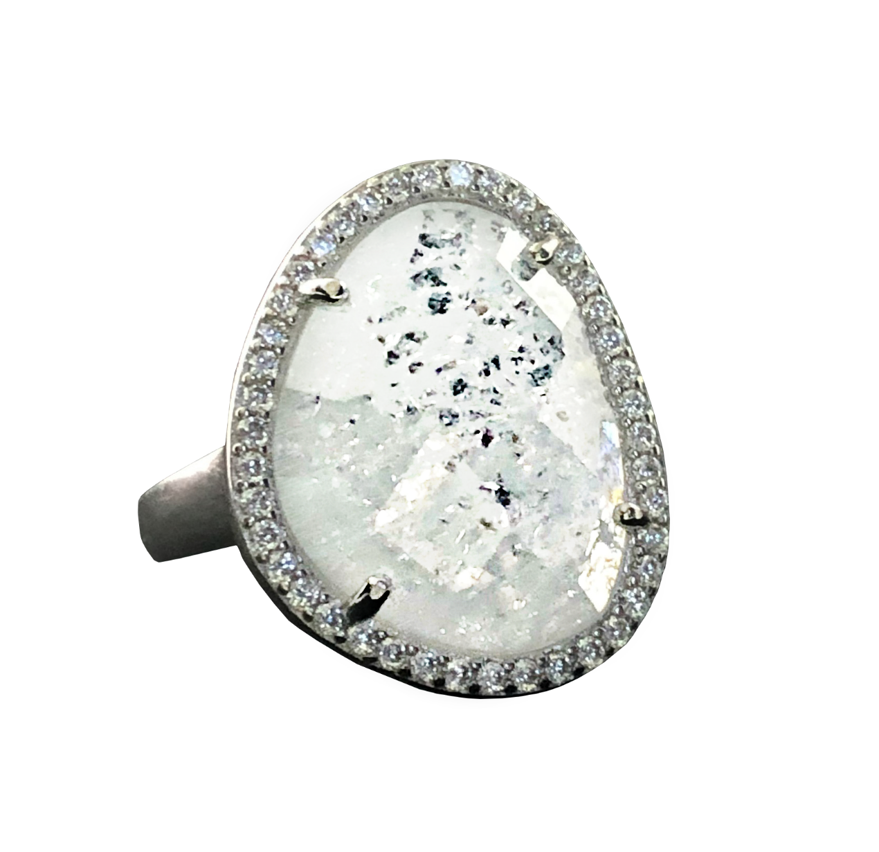 Abstract Halo Ring