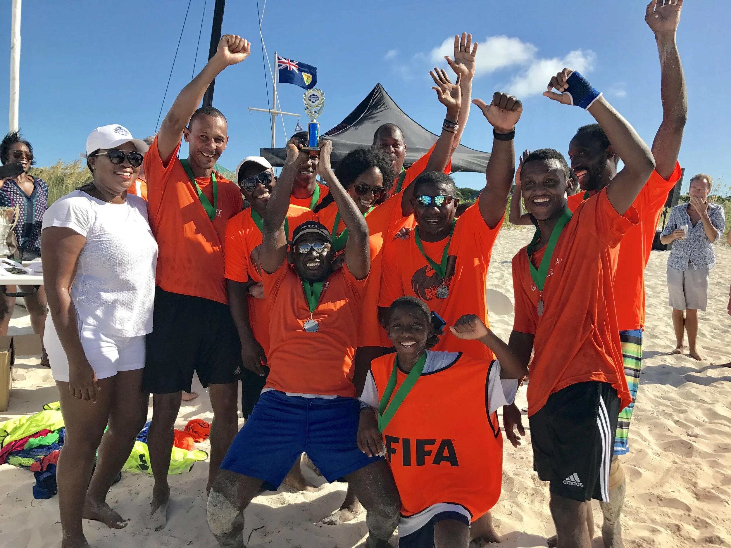 Football Tournament, 2nd place, Fortis TCI Eagles
