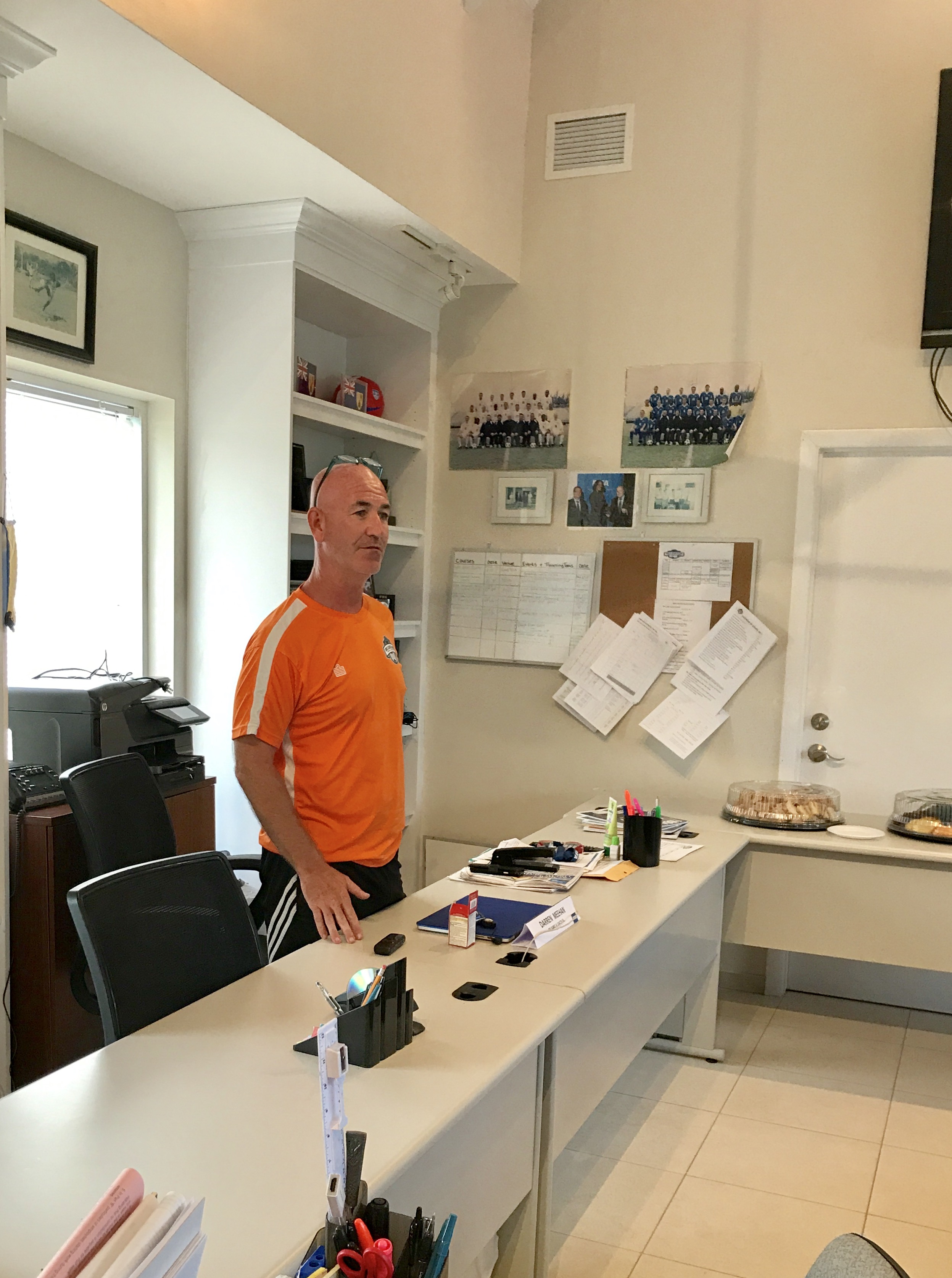 TCIFA Technical Director, Darren Meehan