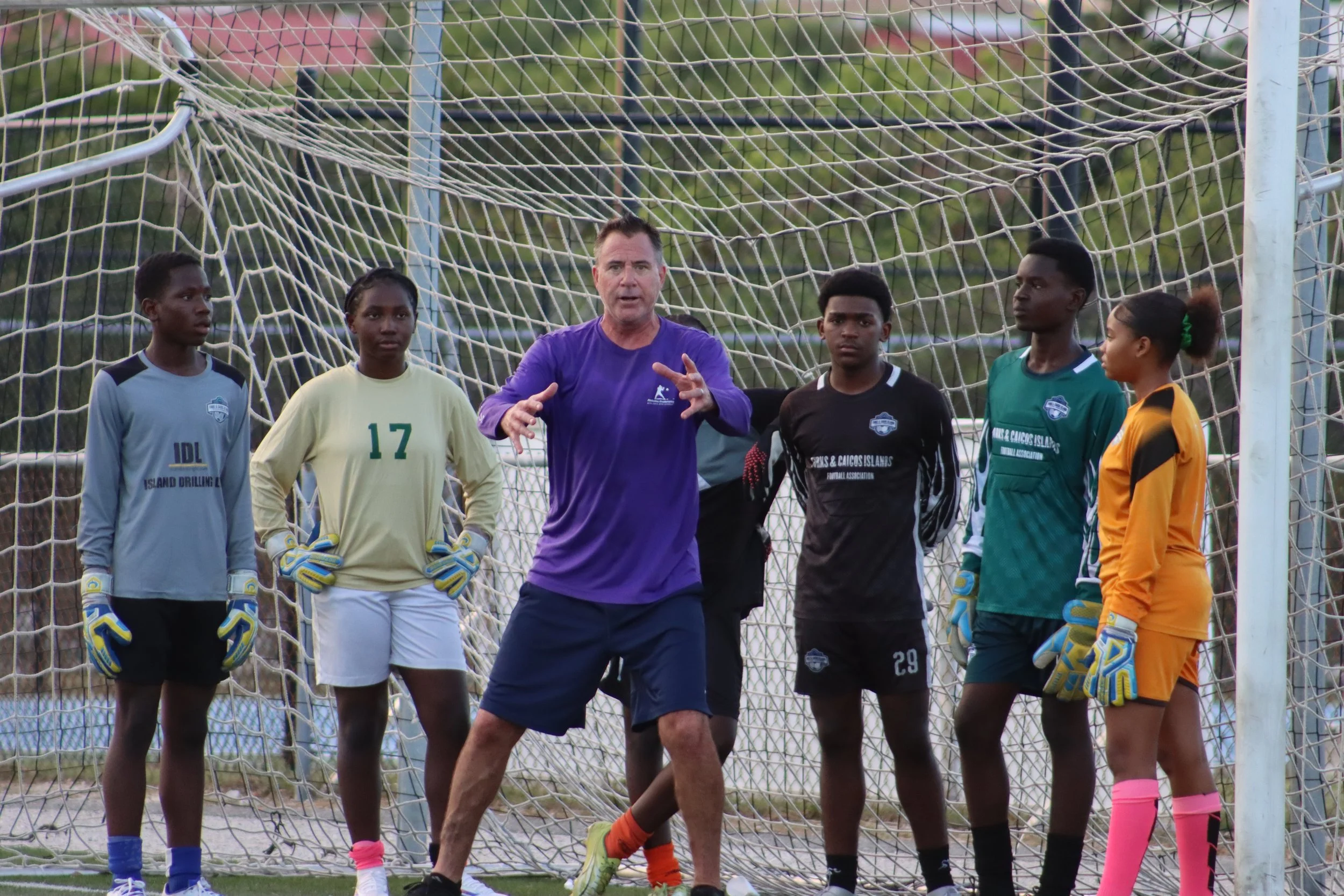 Mark Doughtery Hosts Goalkeeping Clinic At The TCIFA: