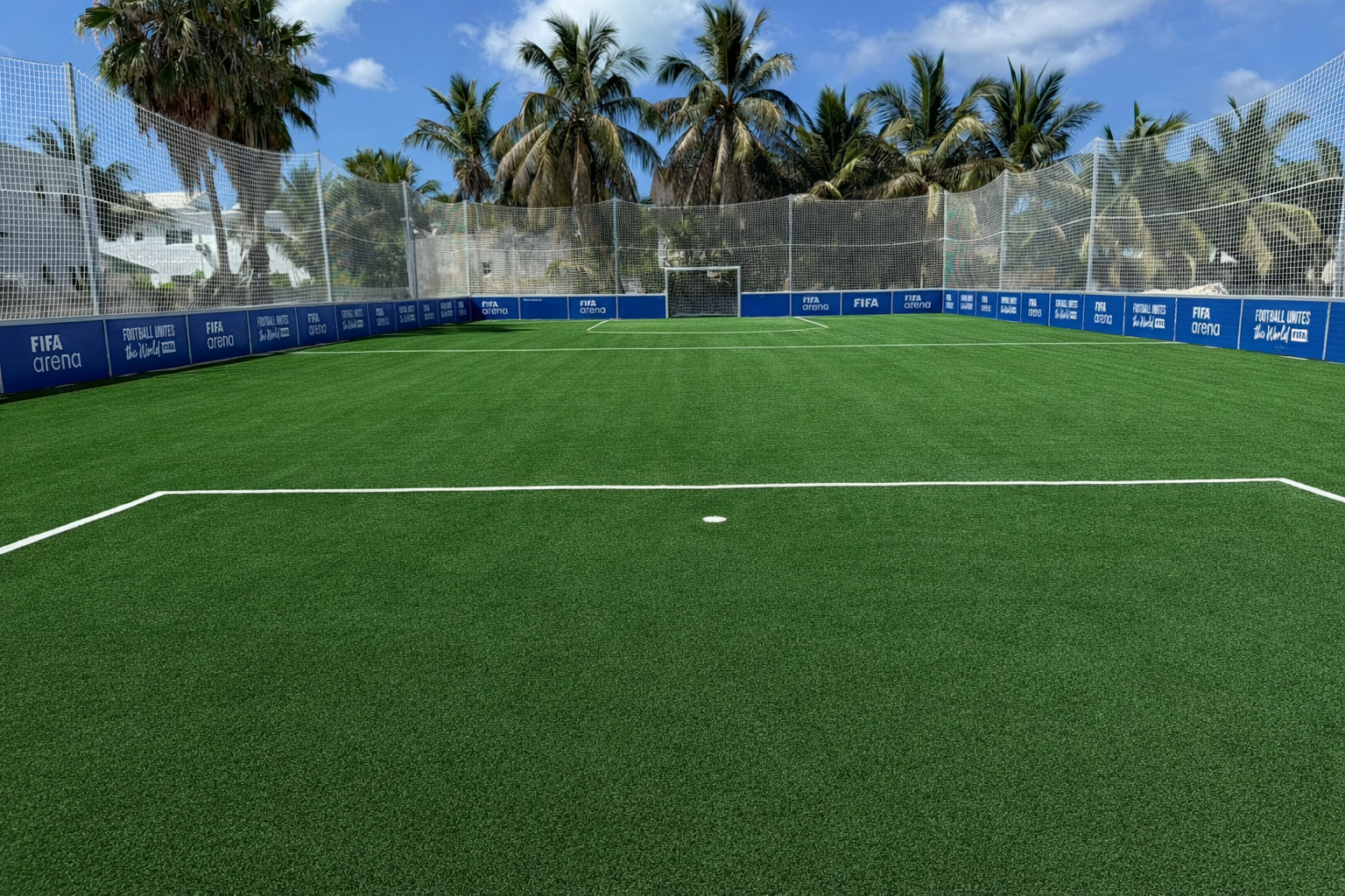 From Vision to Reality: First FIFA Arena Pitch Completed Through TCIFA and Government Partnership Expanding Community Football Access