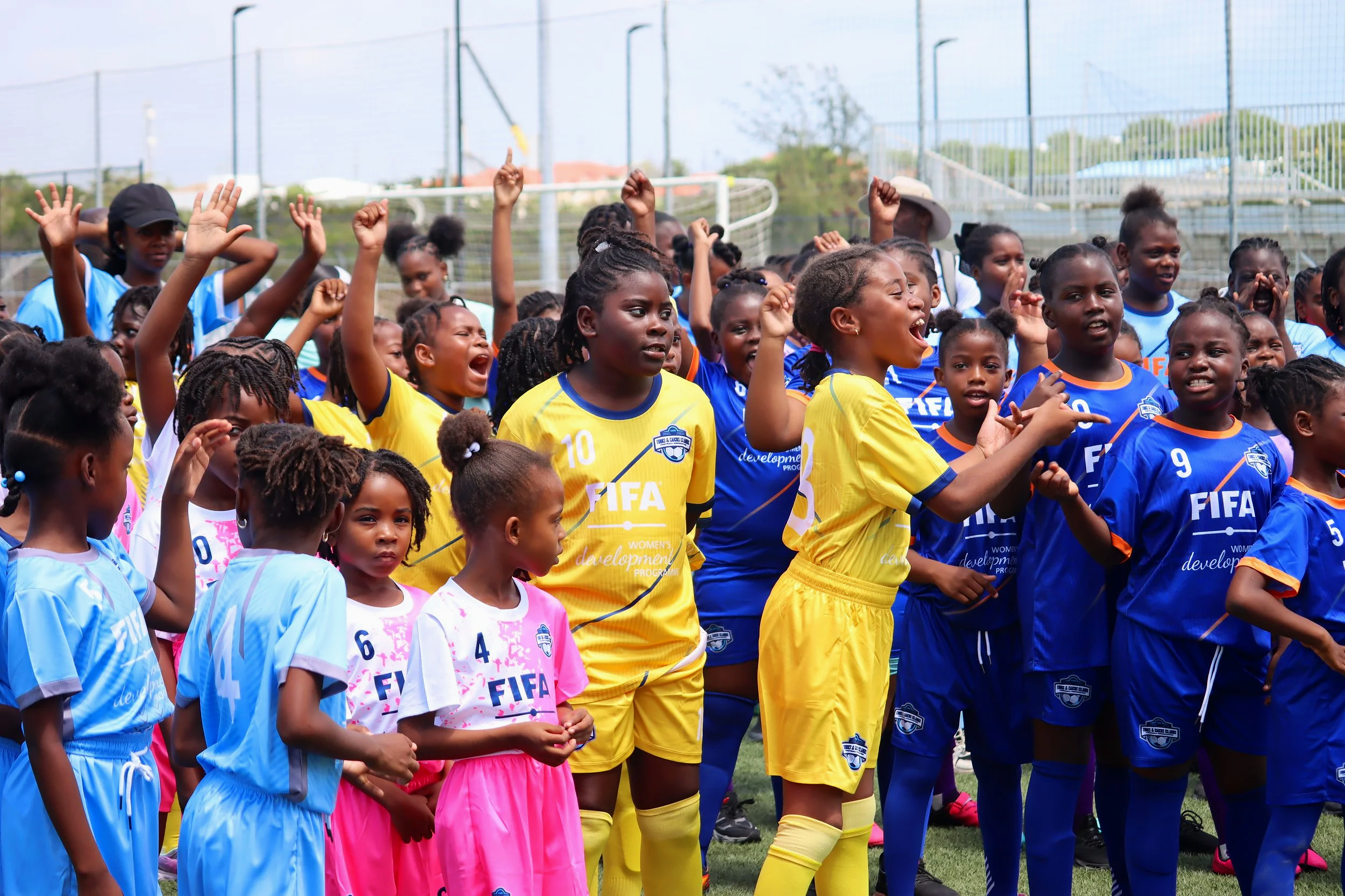 TCIFA U8-U10 Girl's League Successfully Kicks Off With FIFA Women's Development Support