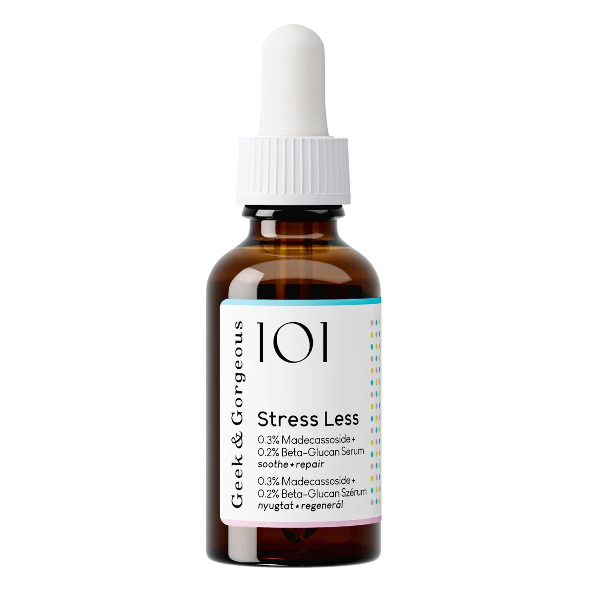 101 Geek & Gorgeous Stress Less Serum