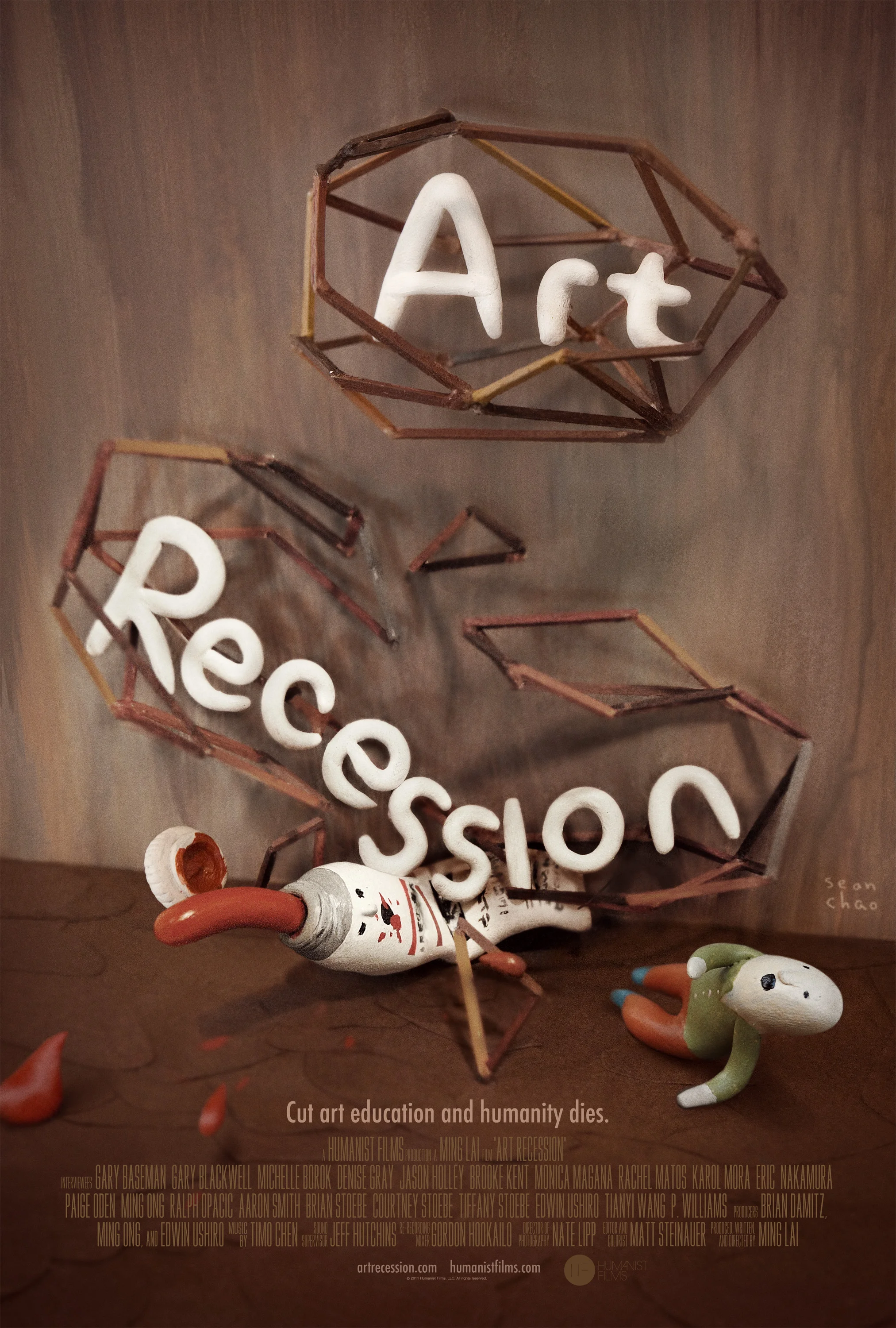 "Art Recession," our feature documentary about the importance of art education, premiered at the prestigious Newport Beach Film Festival, won "Best Feature Documentary" at the respected International Family Film Festival, and is being digitally released by industry-leading FilmBuff. Learn more. Buy or rent on Amazon.
