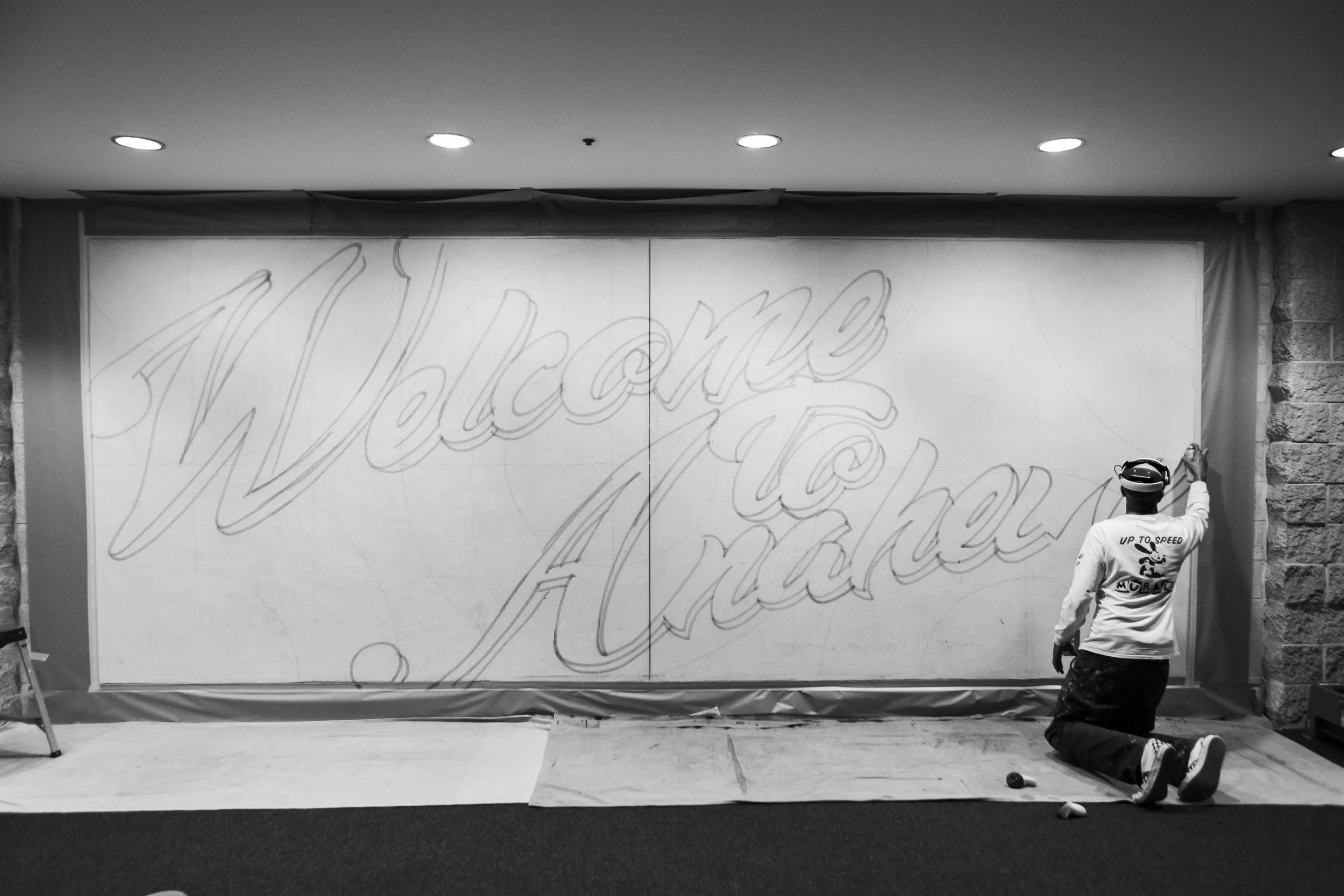  Damin Lujan / @zaoone of Up to Speed Murals, Anaheim Convention Center, Anaheim, CA 