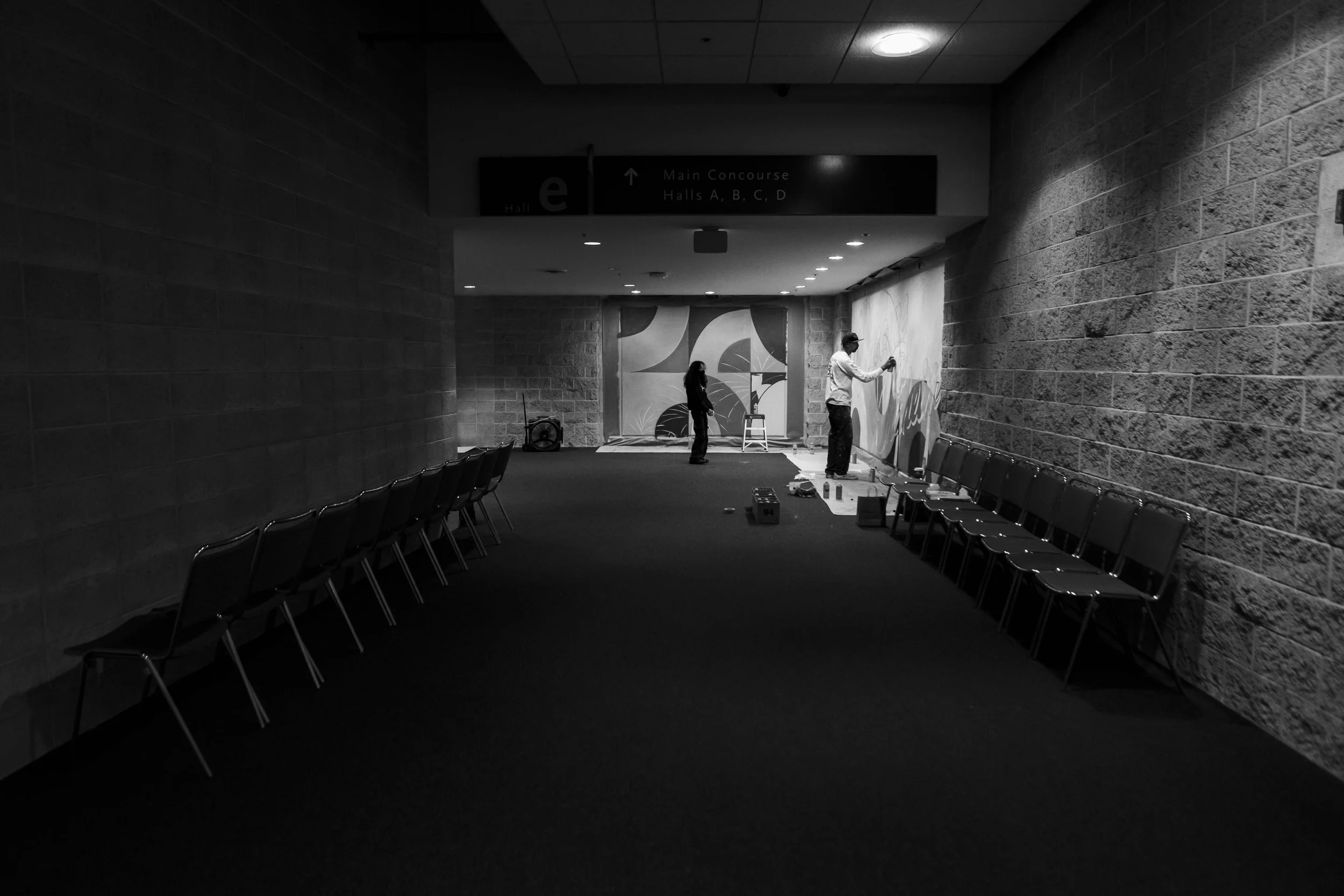  Damin Lujan / @zaoone of Up to Speed Murals, Anaheim Convention Center, Anaheim, CA 