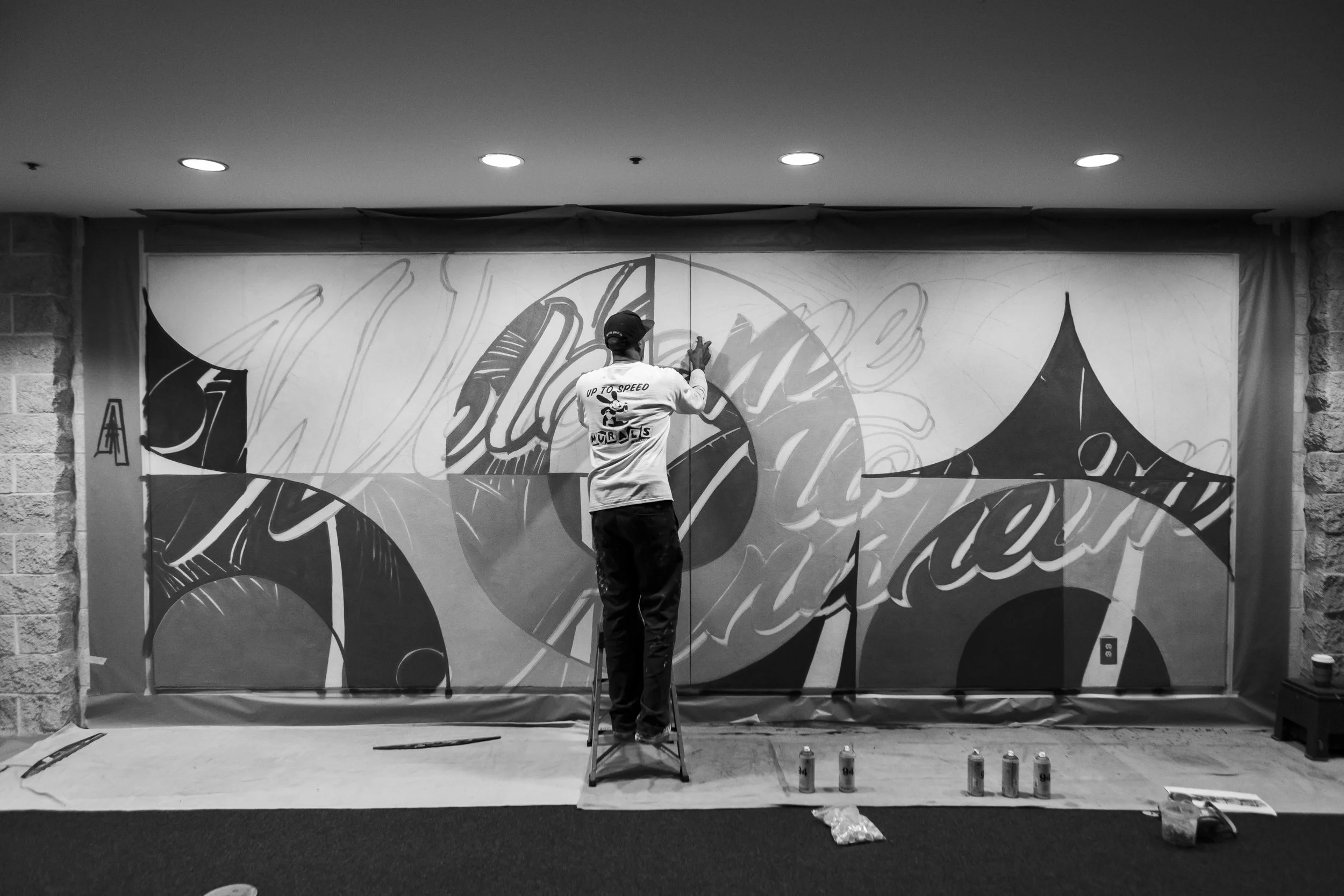  Damin Lujan / @zaoone of Up to Speed Murals, Anaheim Convention Center, Anaheim, CA 