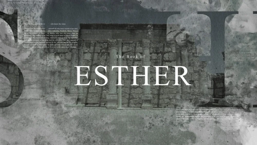 Wednesday night study on Esther