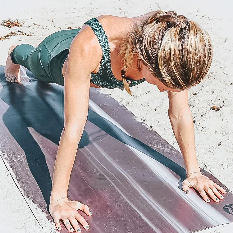 Take push ups to the next level for a total body workout you can do anywhere!!