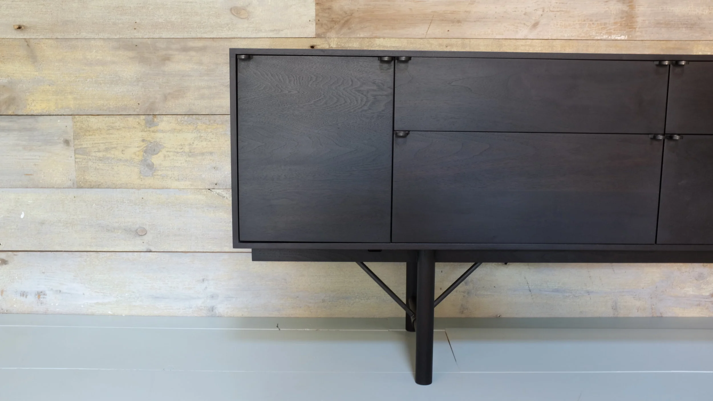Imogen Credenza Ebonized American Black Walnut Deatil.JPG