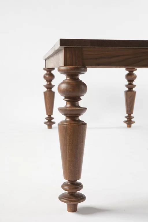 Turned Leg Table, Walnut, Oiled, 3.jpg