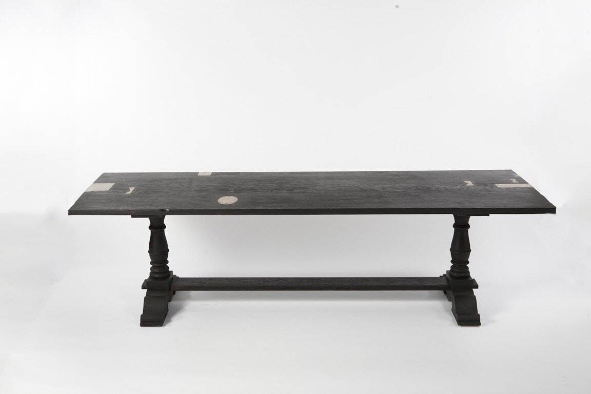 Springsteen Table, w Patches, Oak, Scorched 4.jpg
