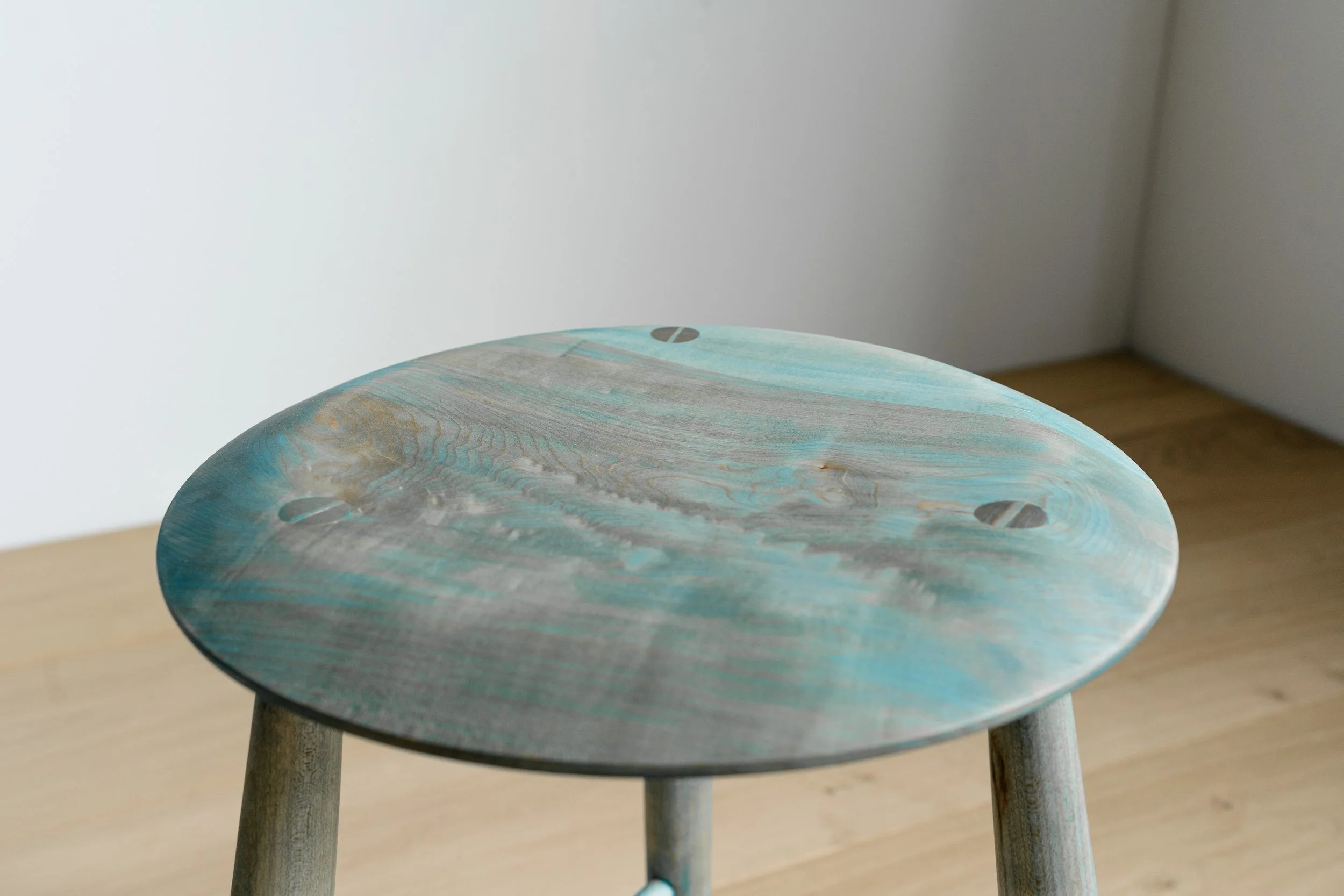 Dusty Blue Maple Tall Stool Detail.jpg