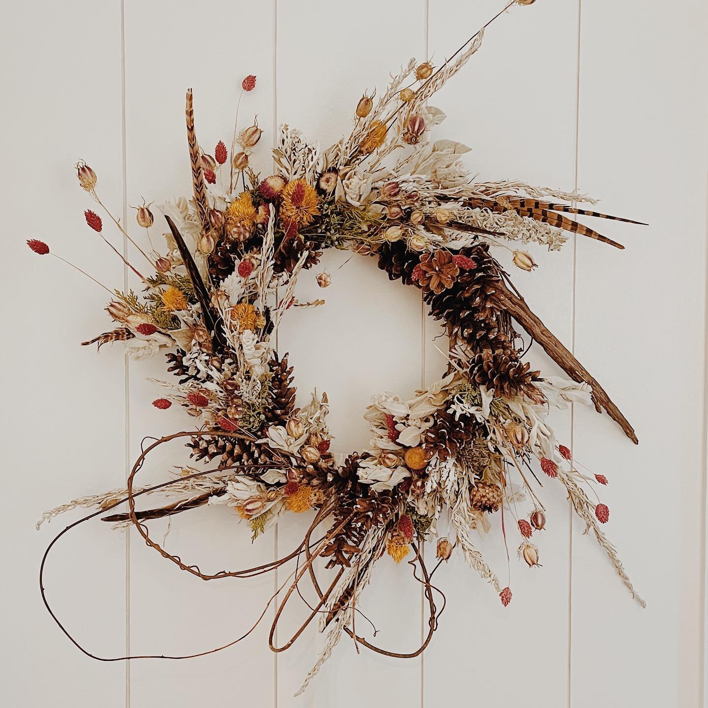 Sending some wreaths out this week. If you still want one, I am still taking orders.  In fact, if weddings don&rsquo;t start picking up, I might just continue with wreath making.