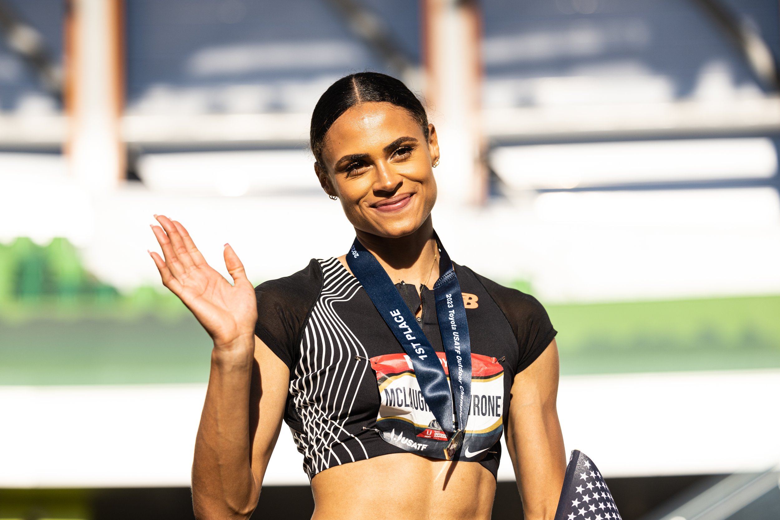 Sydney McLaughlin-Levrone coasts to 400 win at US track and field