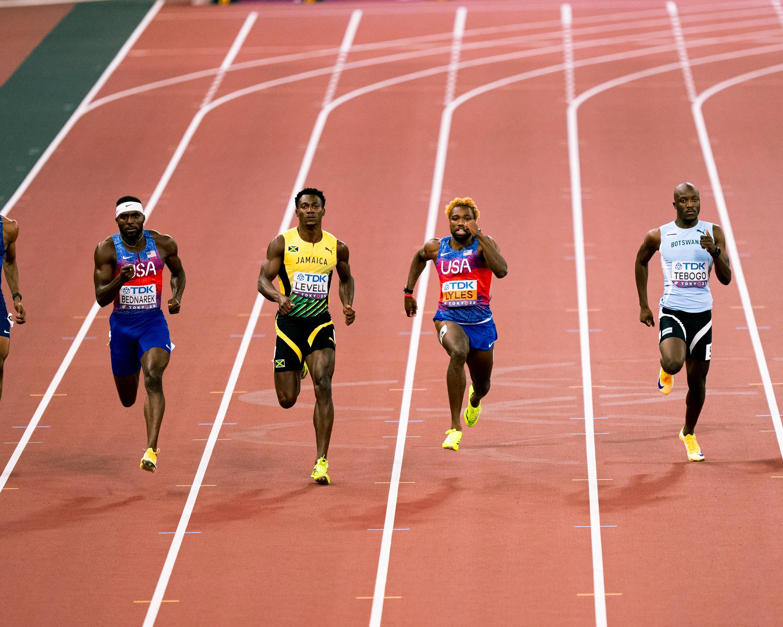 Men's 200m . Photo by Tyler DeWaard.