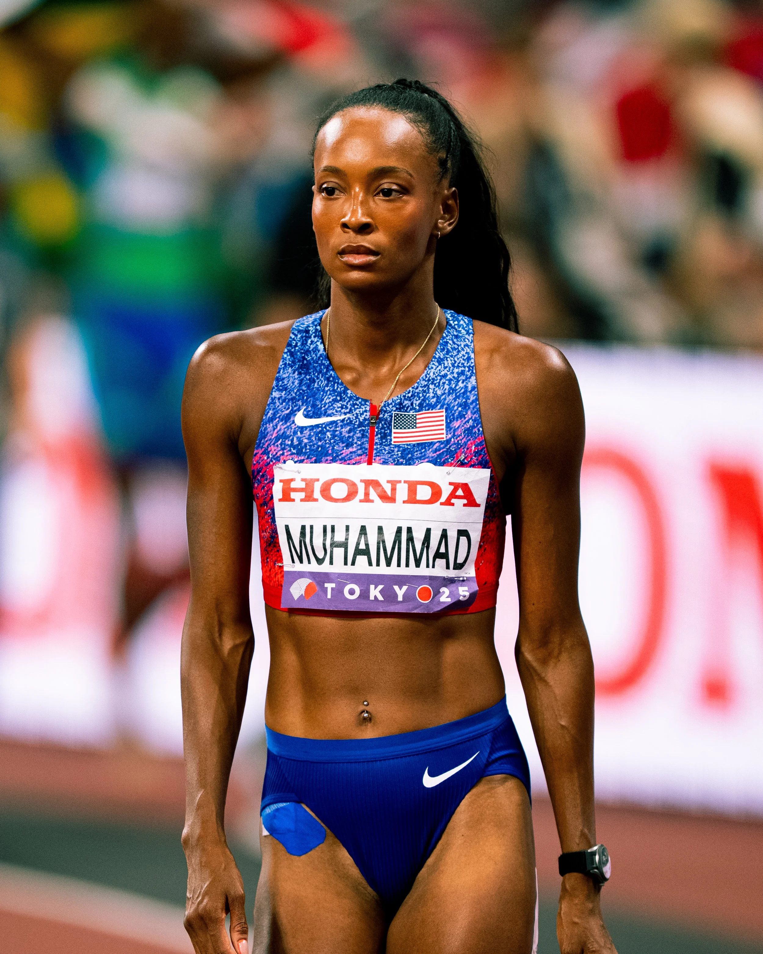 Dalilah Muhammad. Photo by Tyler DeWaard.