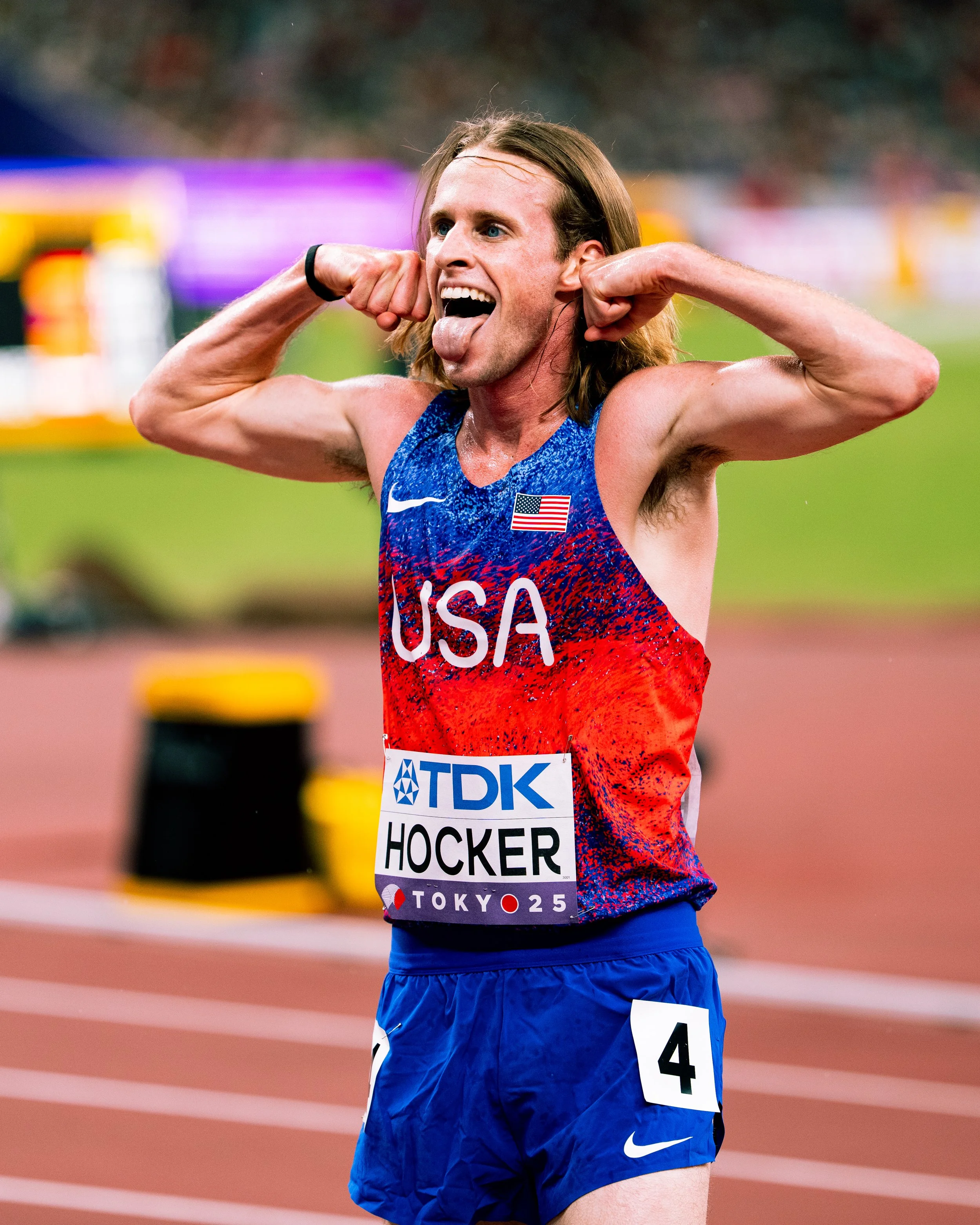 Cole Hocker. Photo by Tyler DeWaard.