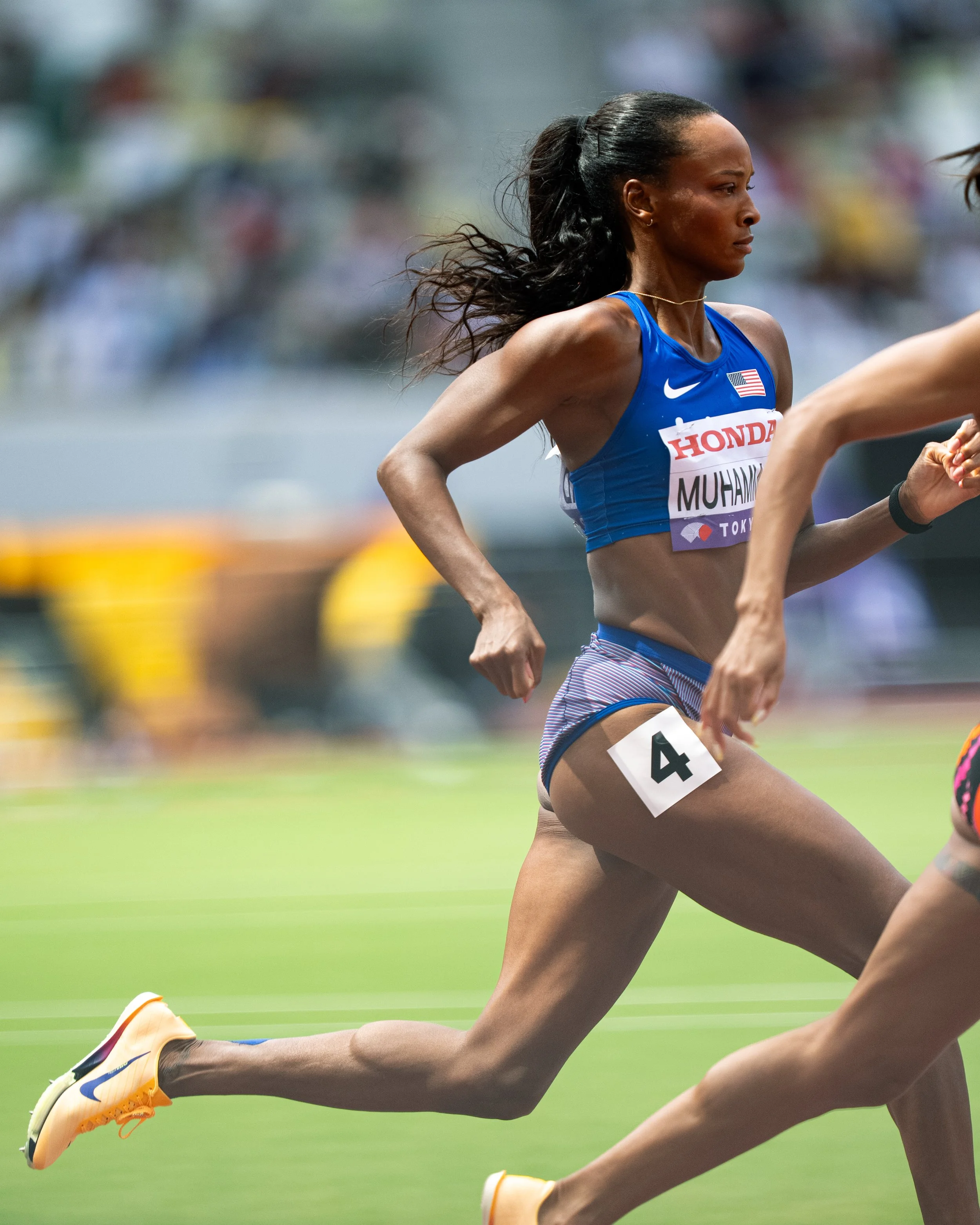 Dalilah Muhammad. Photo by Tyler DeWaard.