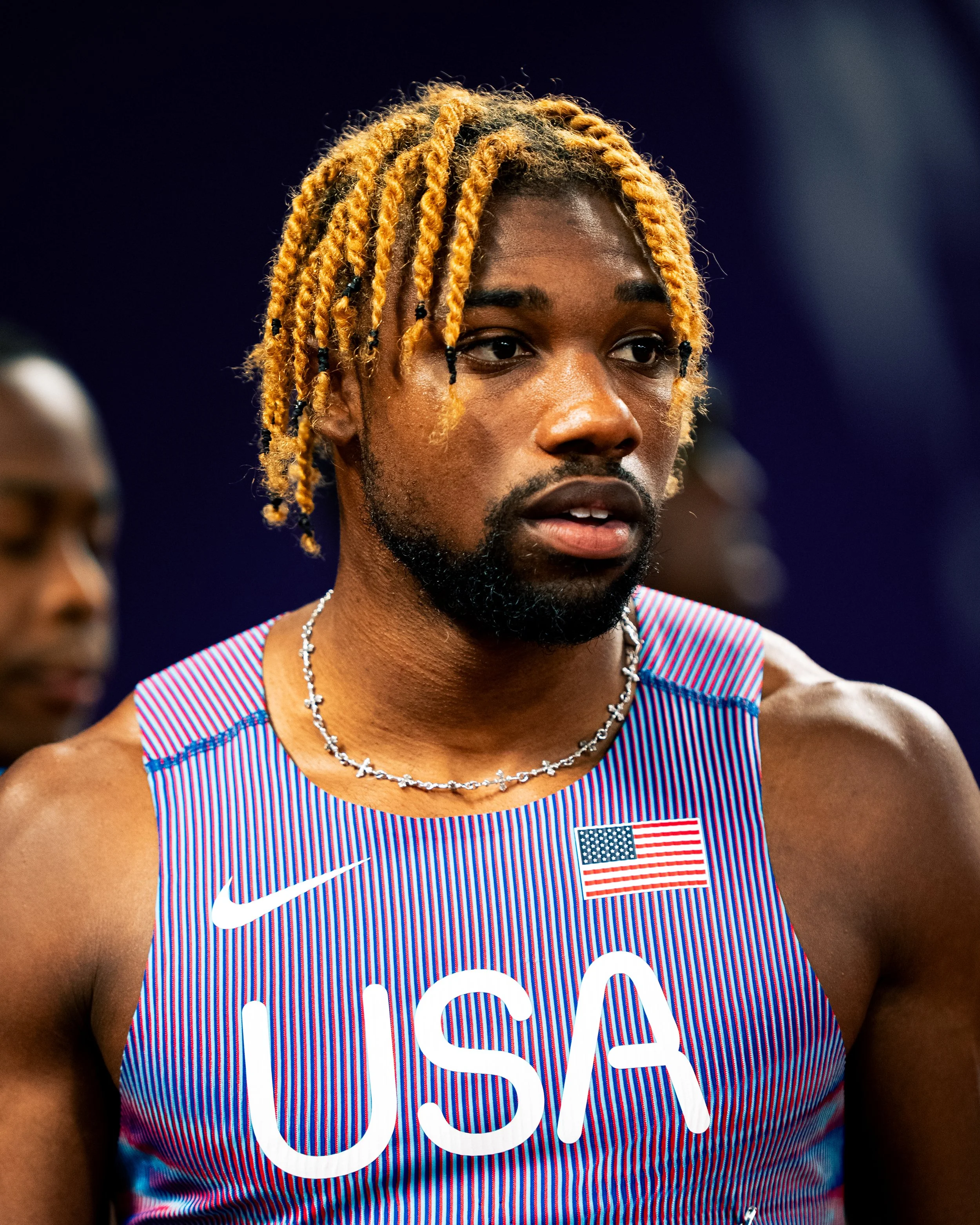 Noah Lyles. Photo by Tyler DeWaard.