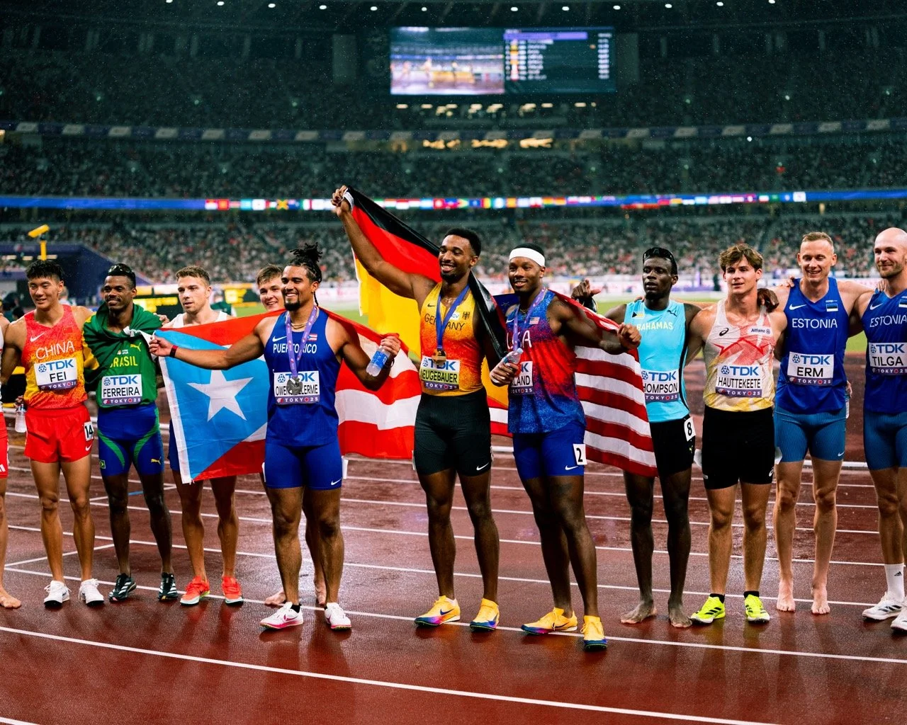Men's Decathlon. Photo by Tyler DeWaard.
