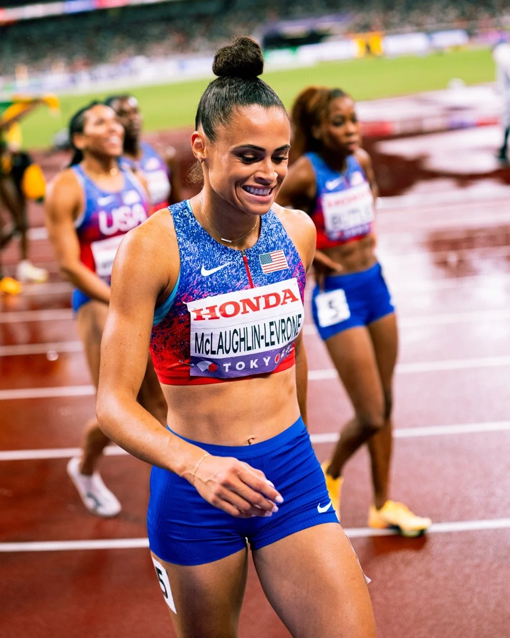 Sydney McLaughlin-Levrone. Photo by Tyler DeWaard.