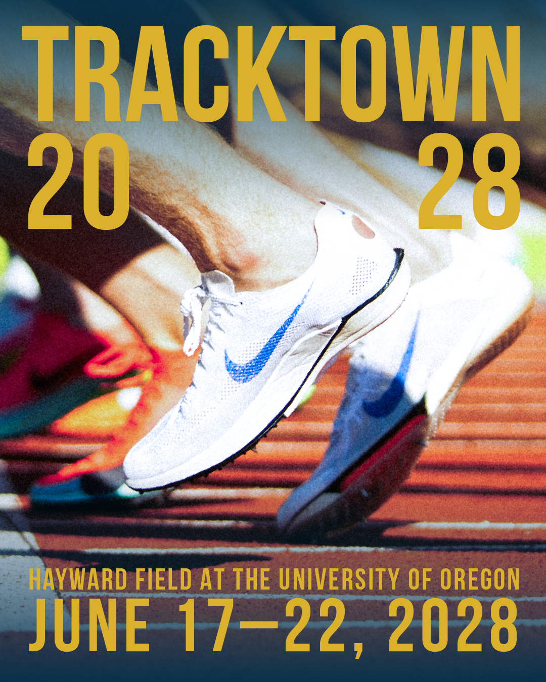 The 2028 U.S. Olympic Team Trials – Track & Field will be held June 17–22 at Hayward Field at the University of Oregon.