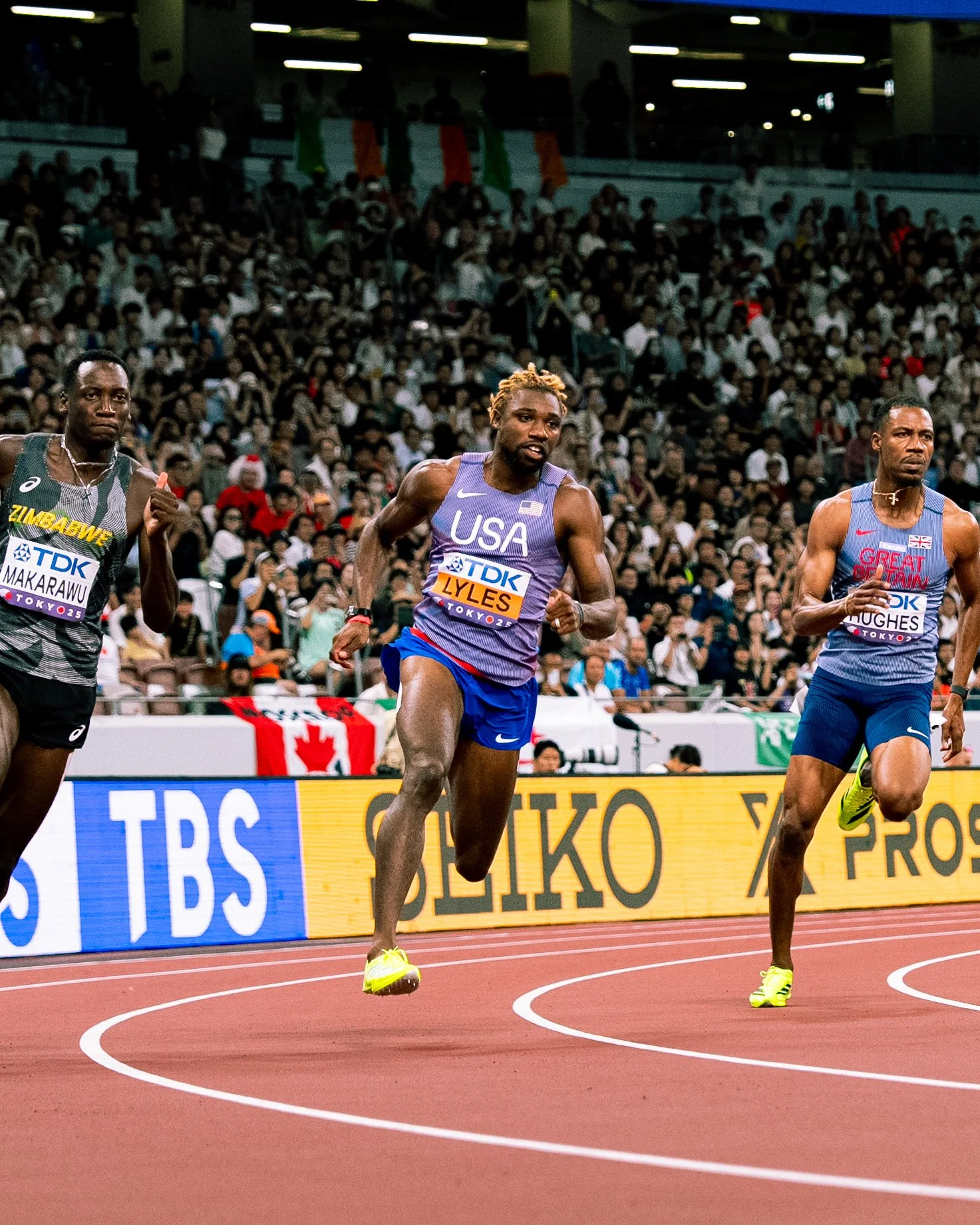 Noah Lyles. Photo by Tyler DeWaard.
