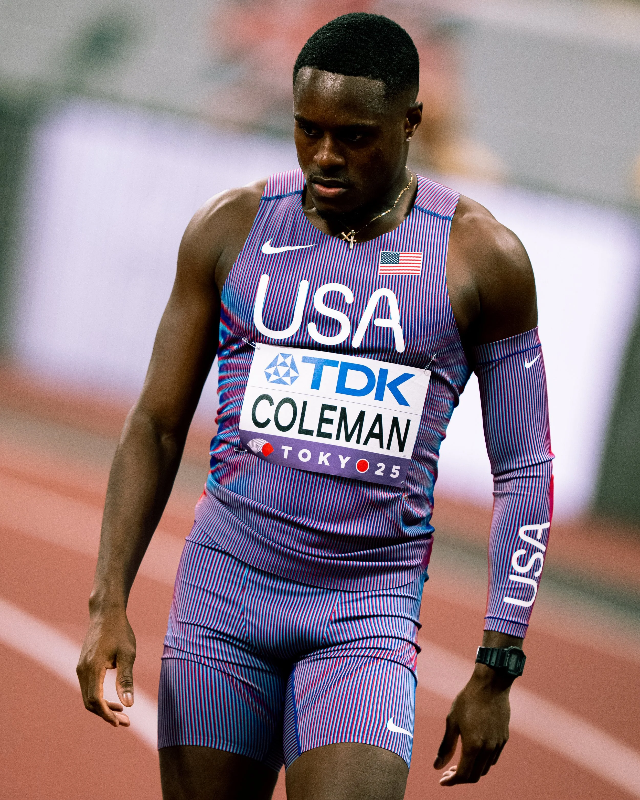 Christian Coleman. Photo by Tyler DeWaard.