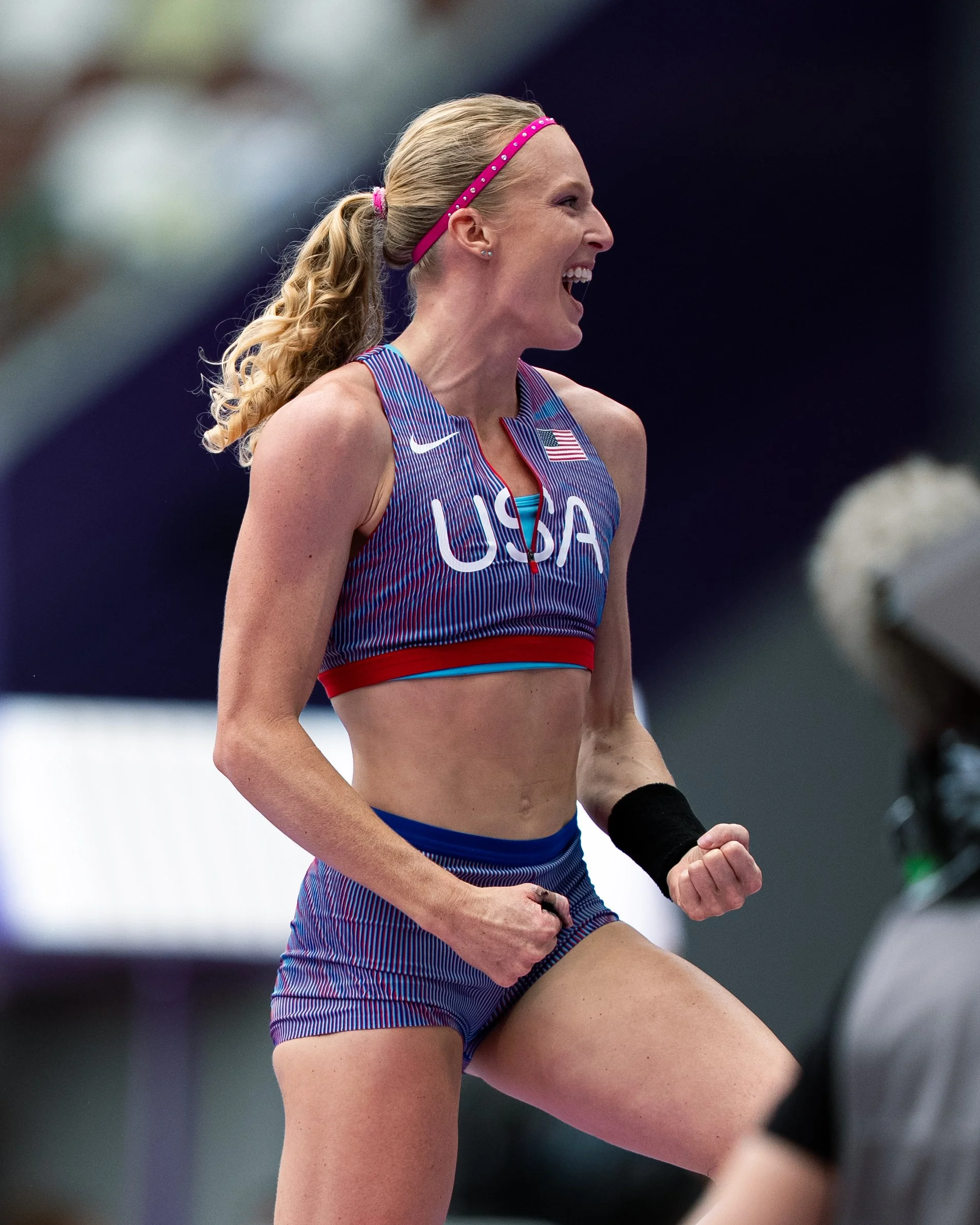 Sandi Morris. Photo by Tyler DeWaard.