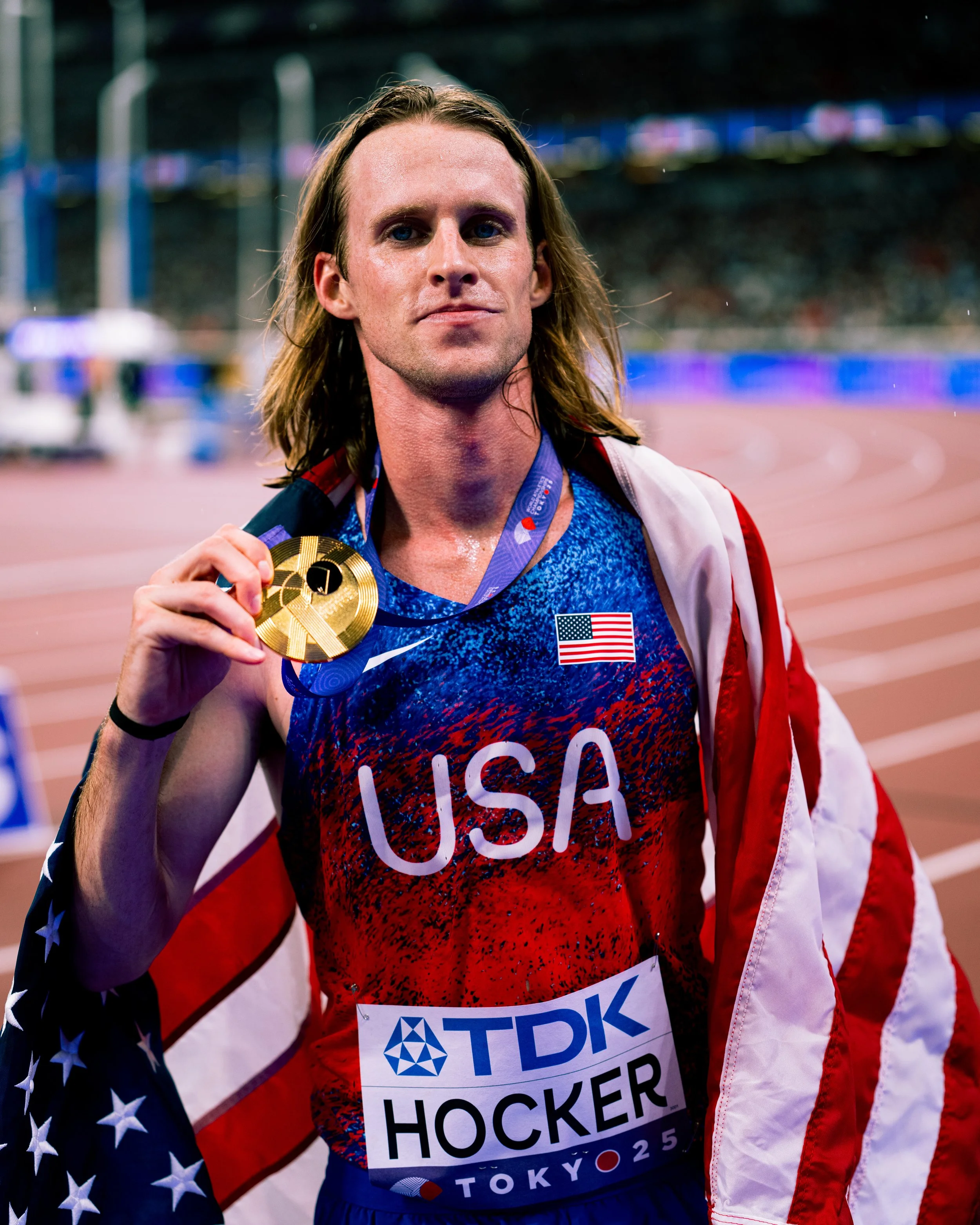 Cole Hocker. Photo by Tyler DeWaard.