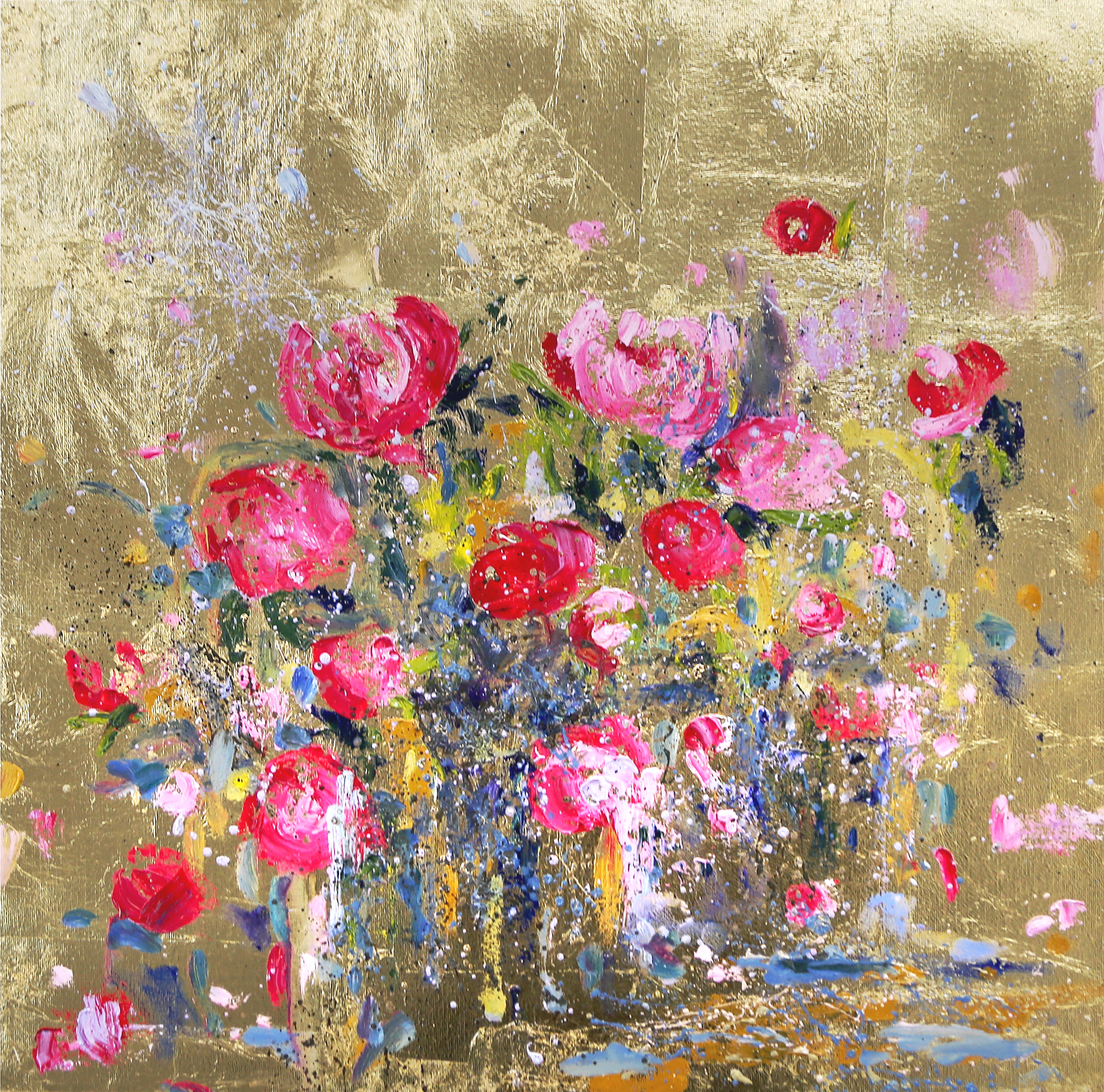 Peonies*#20 x 20 in.