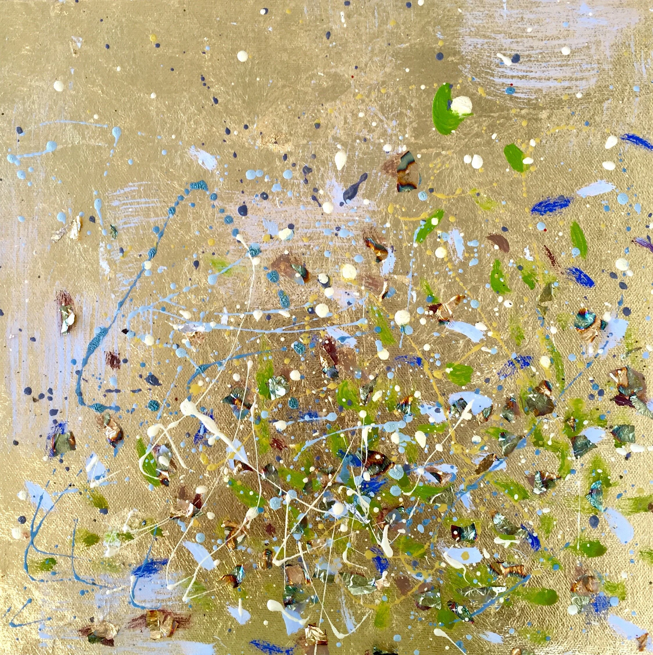 Current - 12x12 Japanese Art by Michelle Sakhai