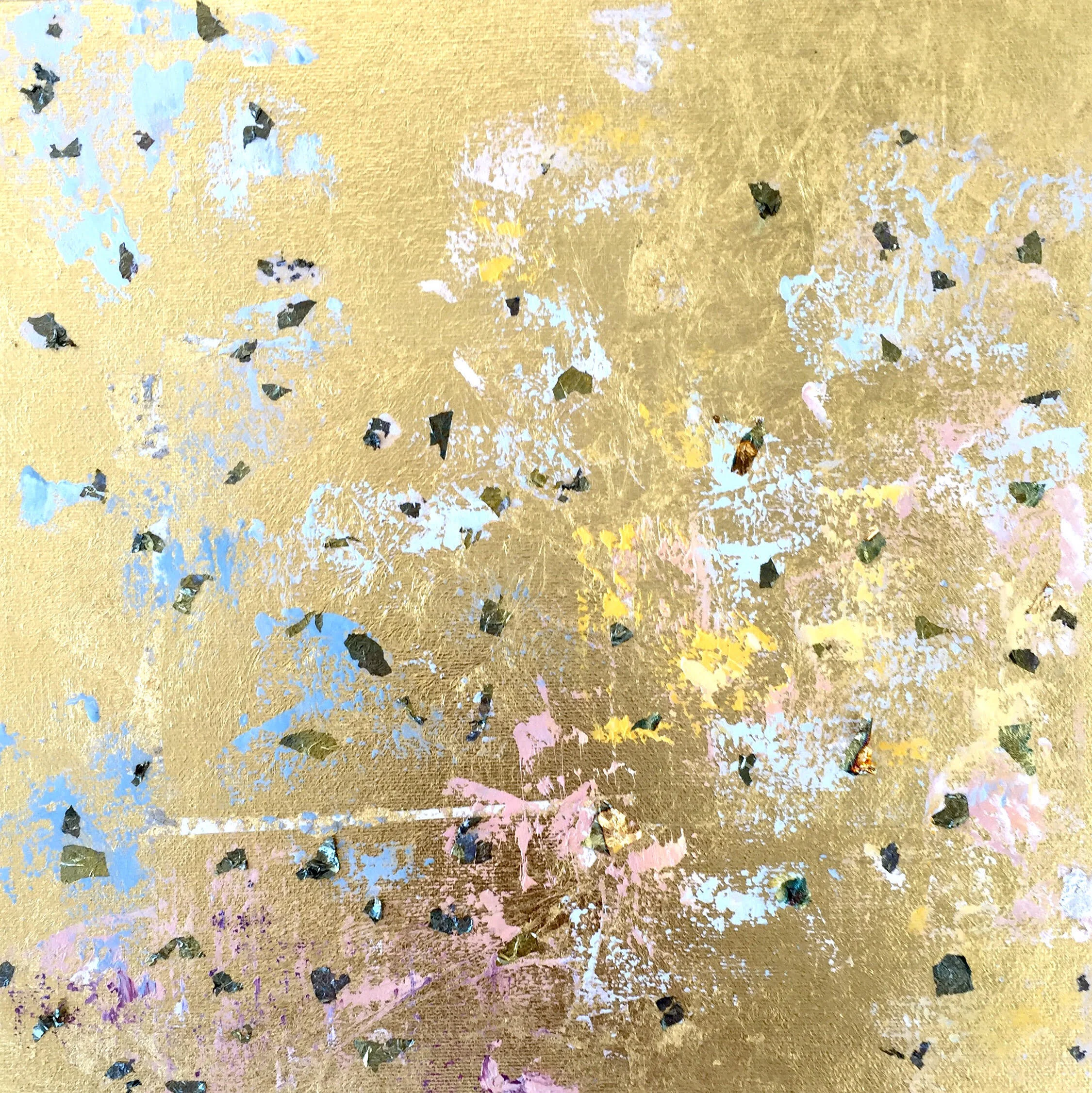 Unbroken - 12x12 Abstract Art by Michelle Sakhai