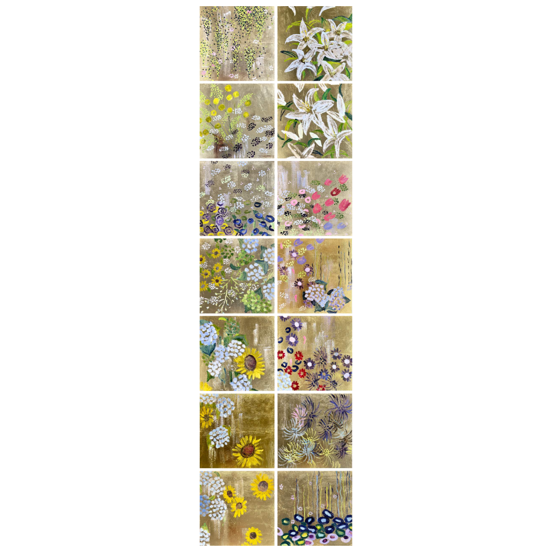 English Garden Series by Michelle Sakhai