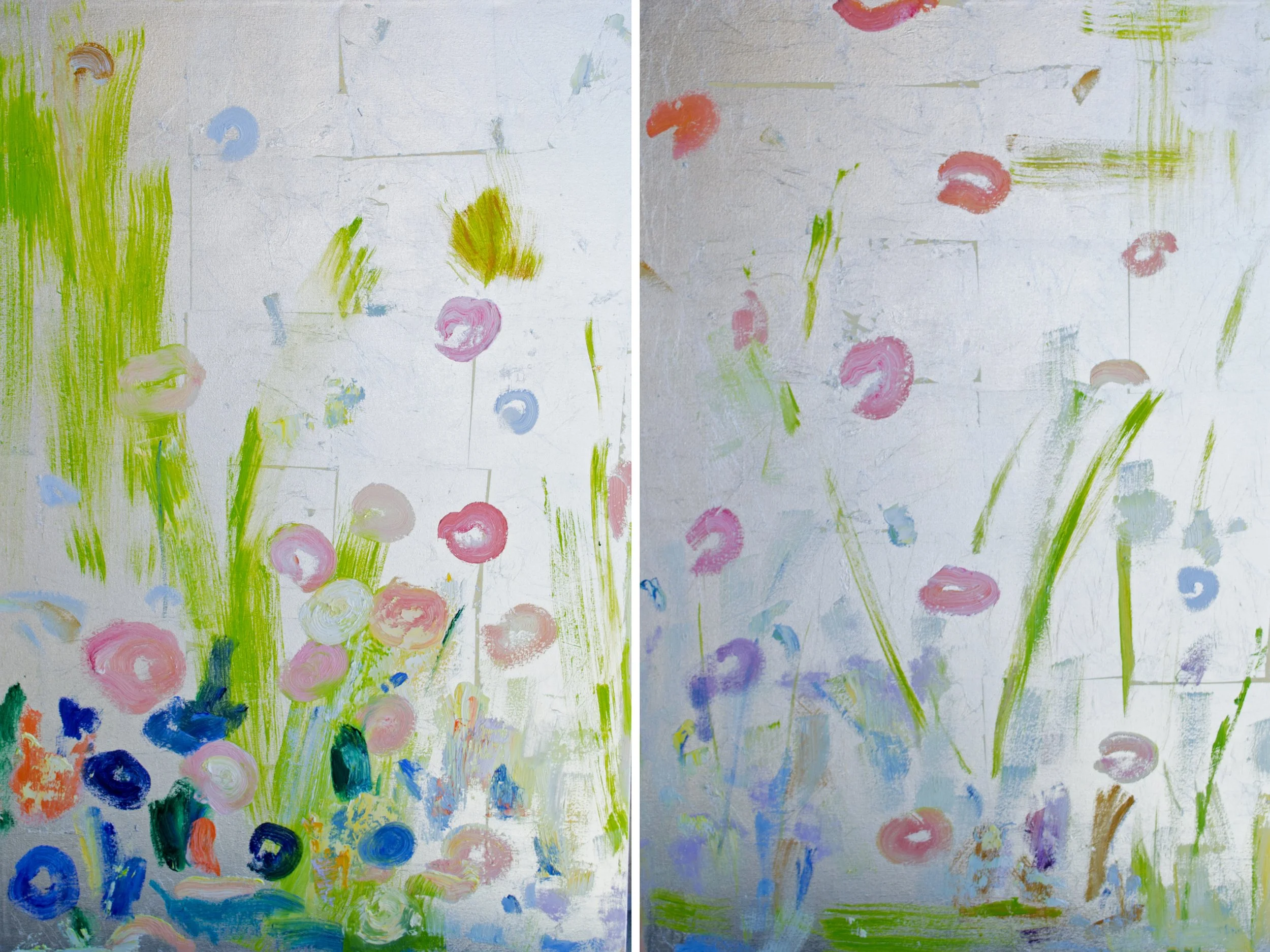 Refresh Part I & II#36 x 44 in.