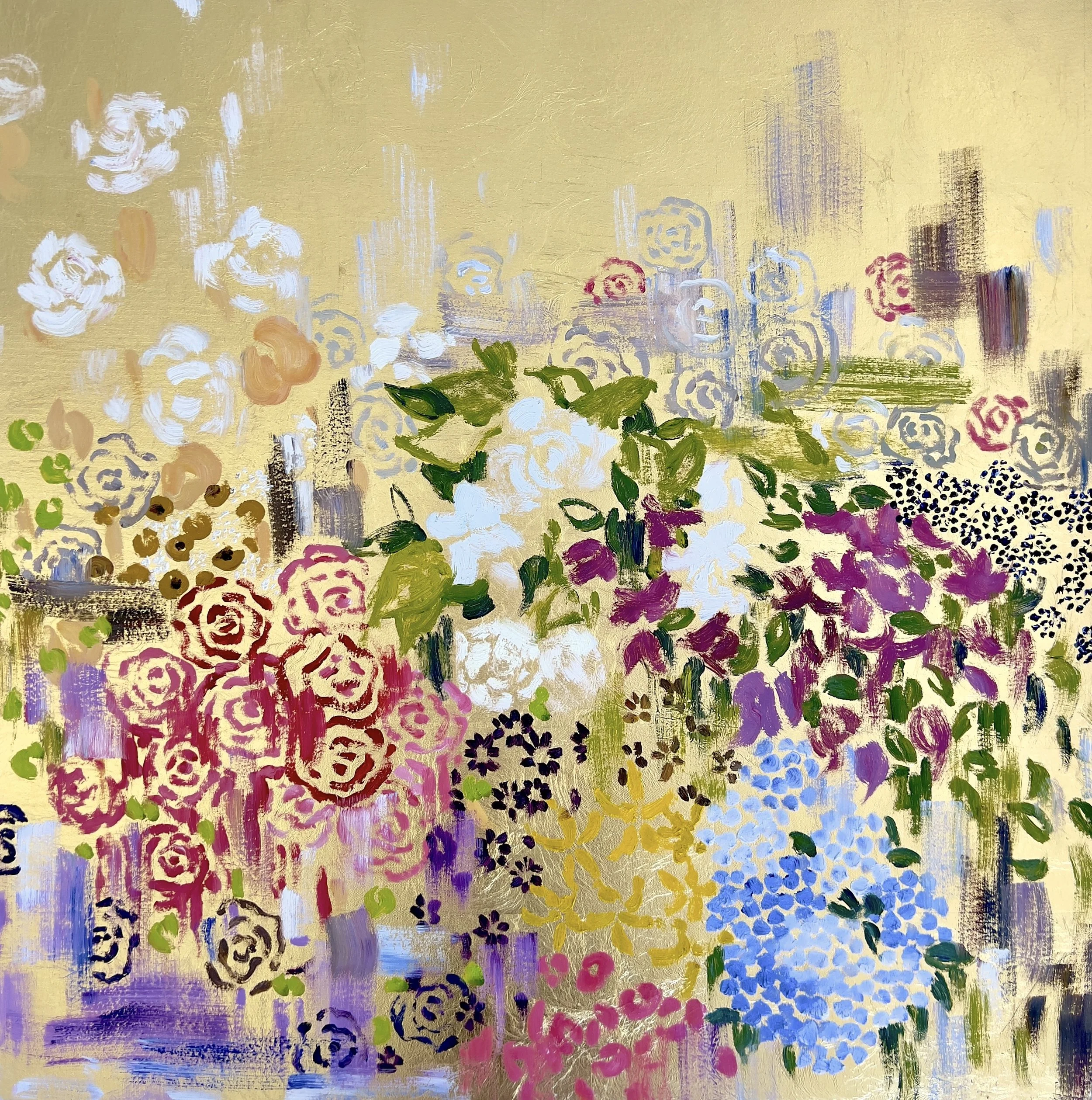 Ikebana#36 x 36 in.