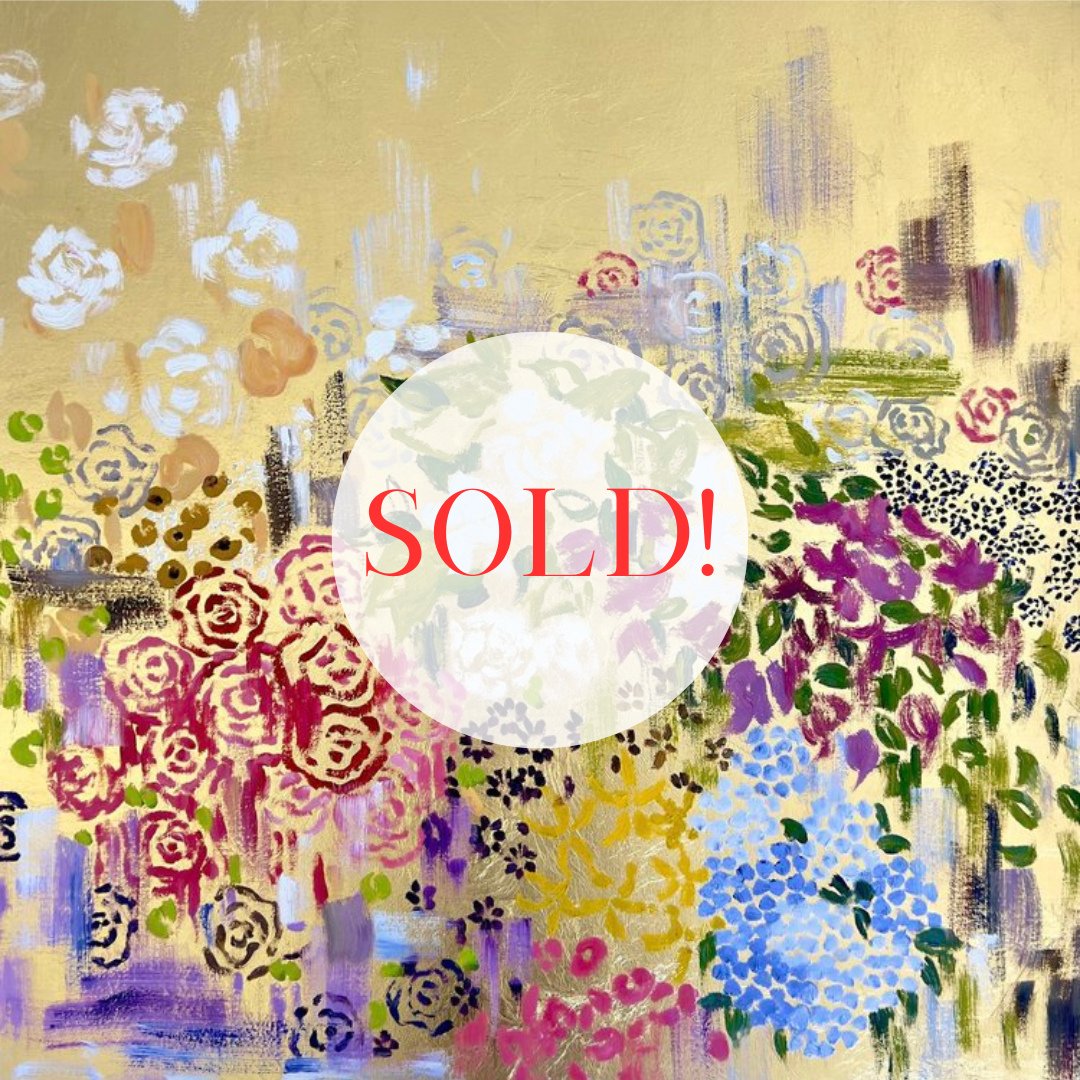 ✨ SOLD ✨⁠
⁠
My painting &quot;Ikebana&quot; has found its new home! 🌸 Inspired by the art of Japanese flower arrangement, this piece radiates harmony, balance, and natural beauty.⁠
⁠
Thank you to the collector for welcoming this artwork into your sp