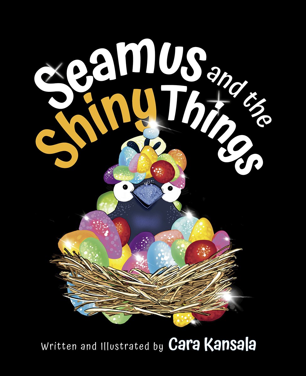Seamus and the Shiny Things—Book Design, Production