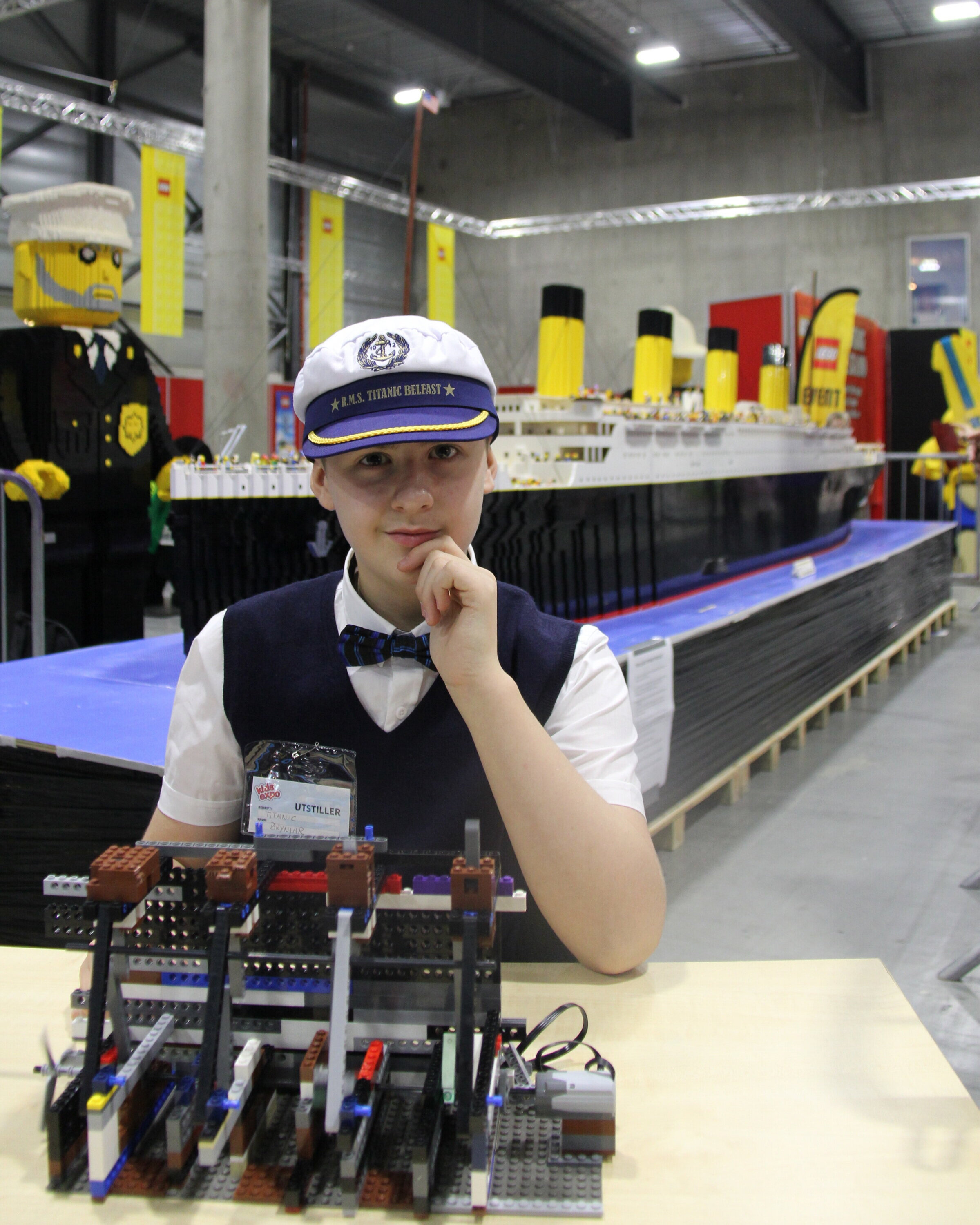 Boy with autism builds world's largest Lego Titanic replica