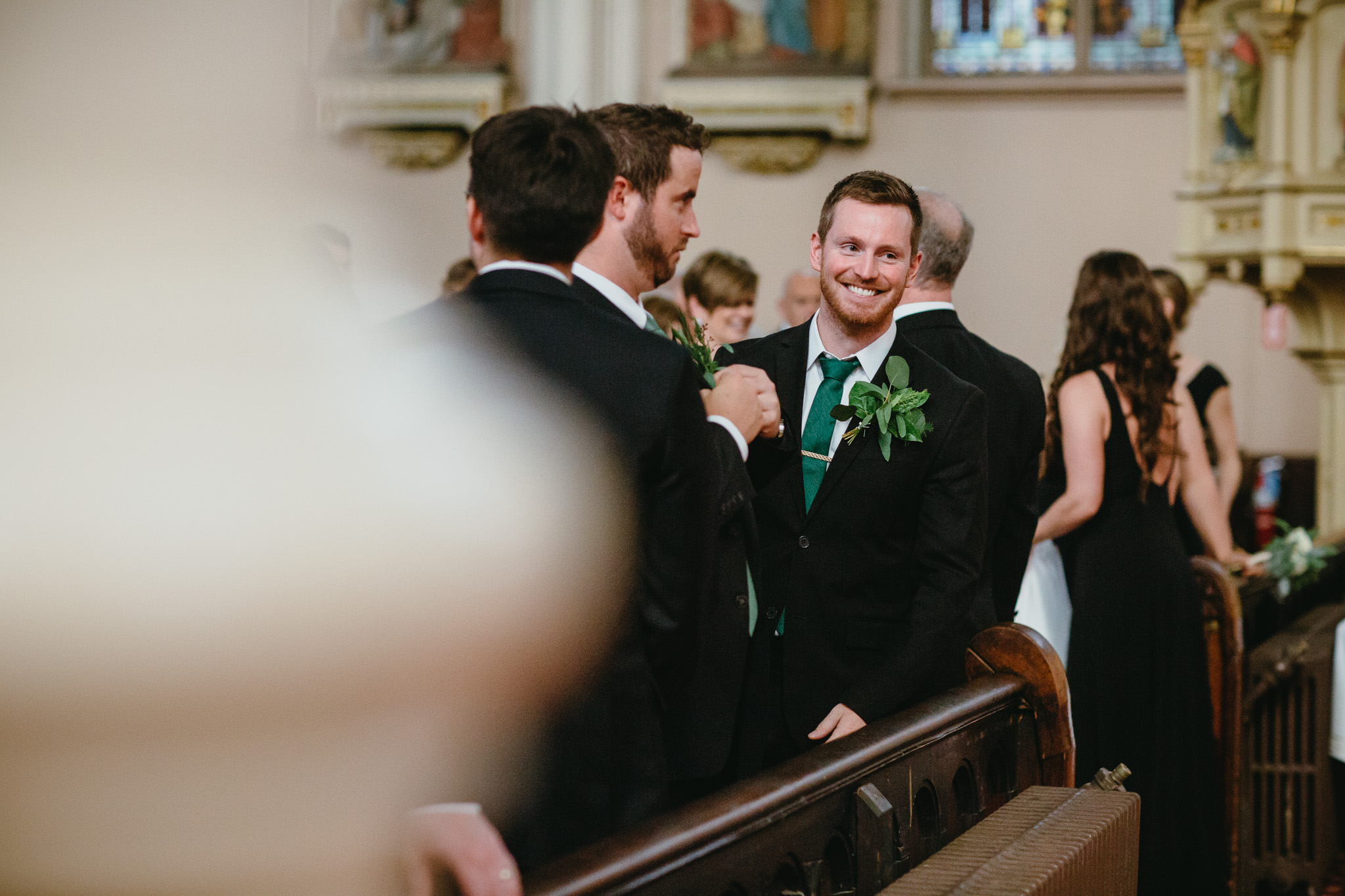 Wedding at St. Michael's Old Town, Chicago