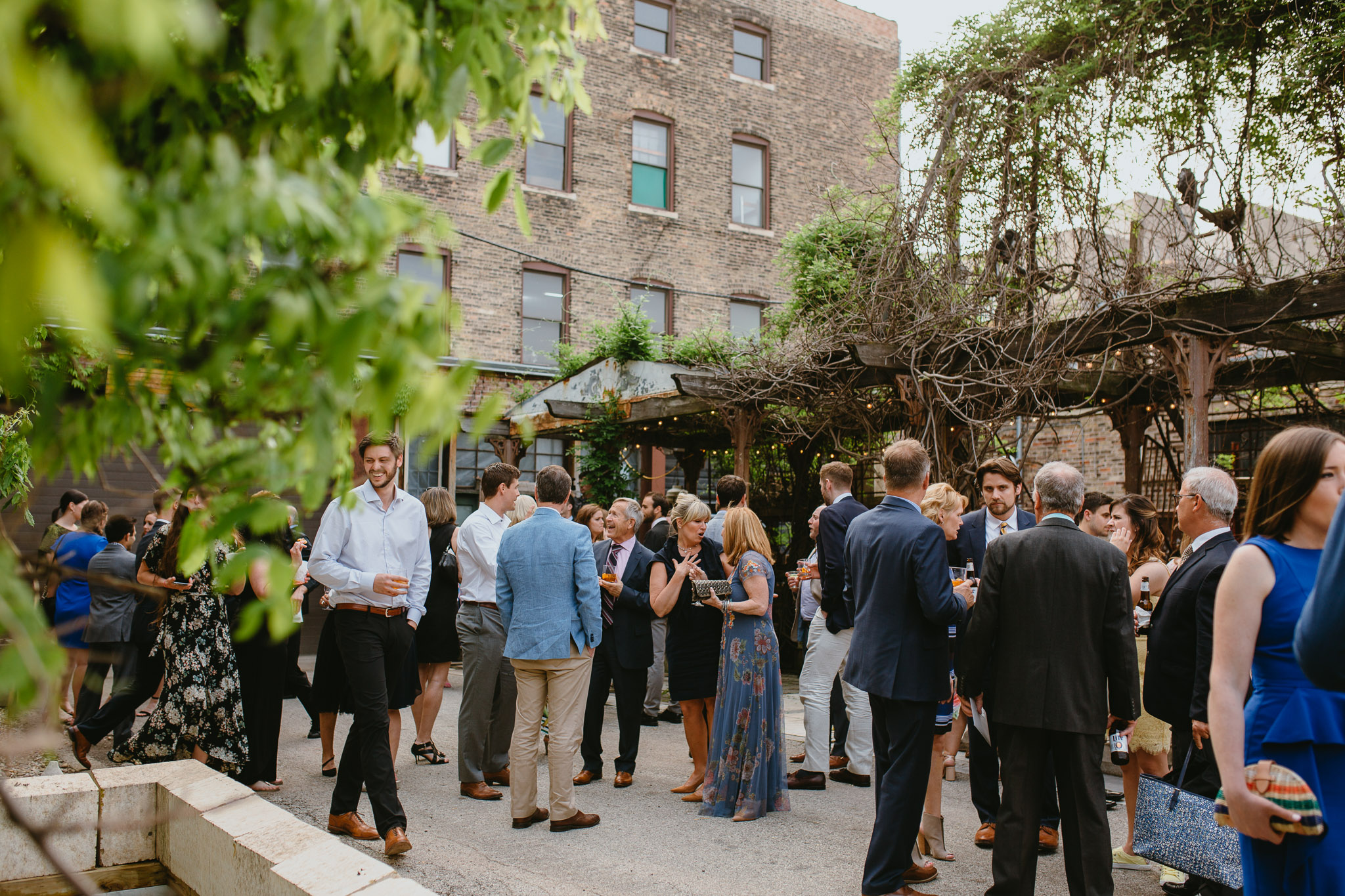 Wedding at Salvage One, Chicago